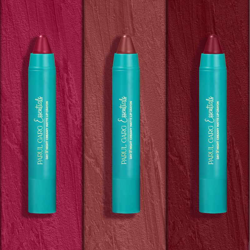 Dusky Hues Trio Lip Crayon Pack | Deep Skin Tones | Parul Garg Beauty