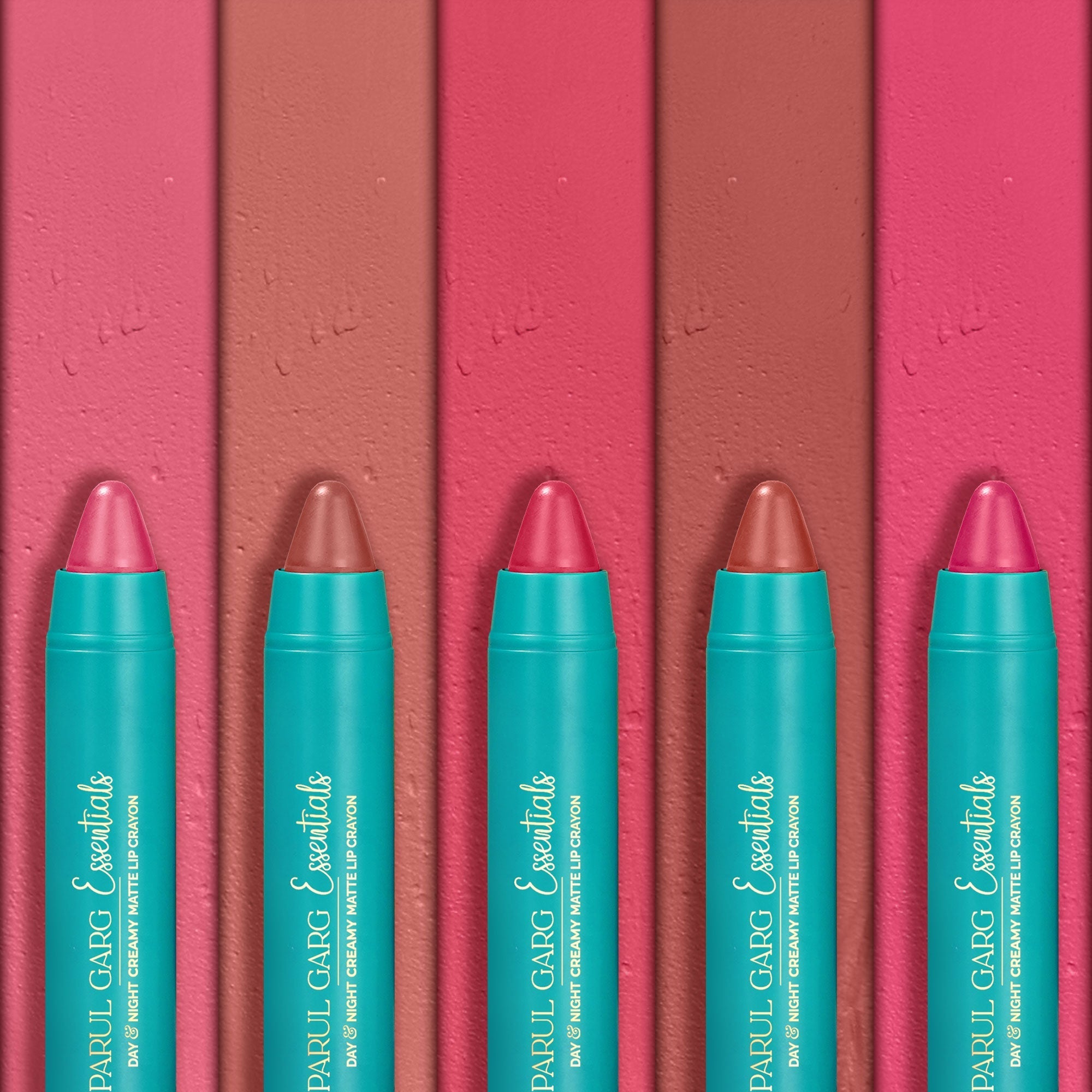 College Essentials: Pack-of-Five Creamy Matte Lip Crayons