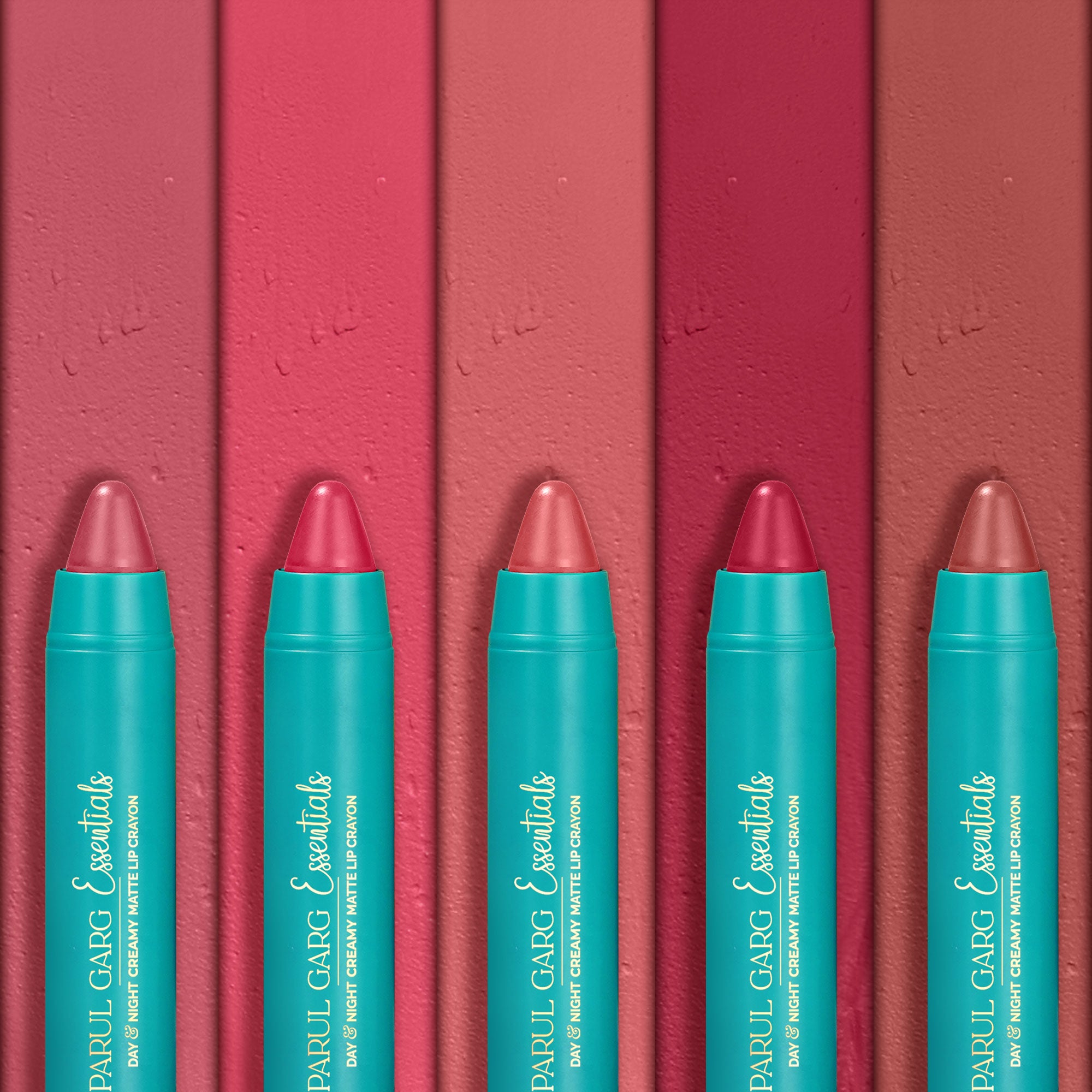 Vacation Vibes: Pack-of-Five Creamy Matte Lip Crayons