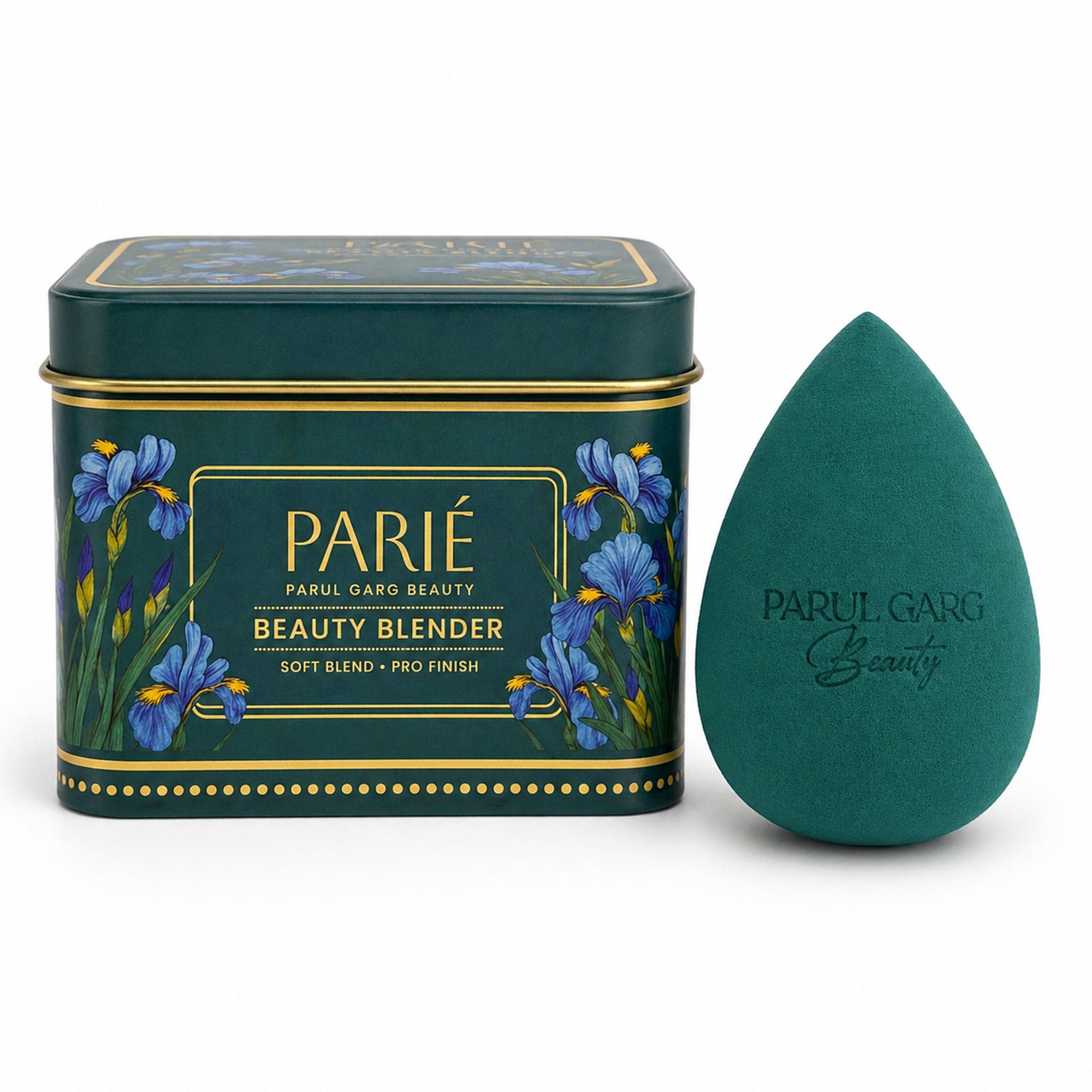 PARIÉ Soft Blend Beauty Blender | Pro Finish Makeup Sponge for Flawless Blending