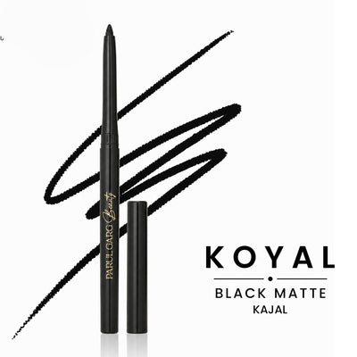 Koyal Deep Black Matte Kajal | Bold Define | Long-Lasting & Smudge-Proof