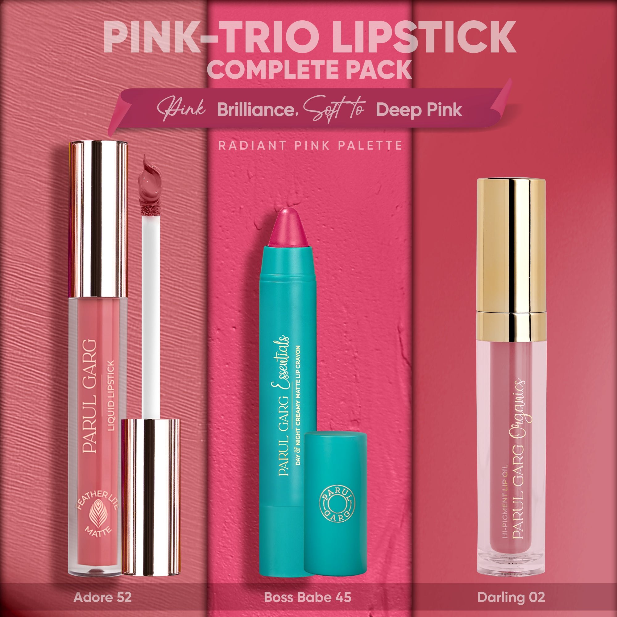 Pink-Trio Lipstick