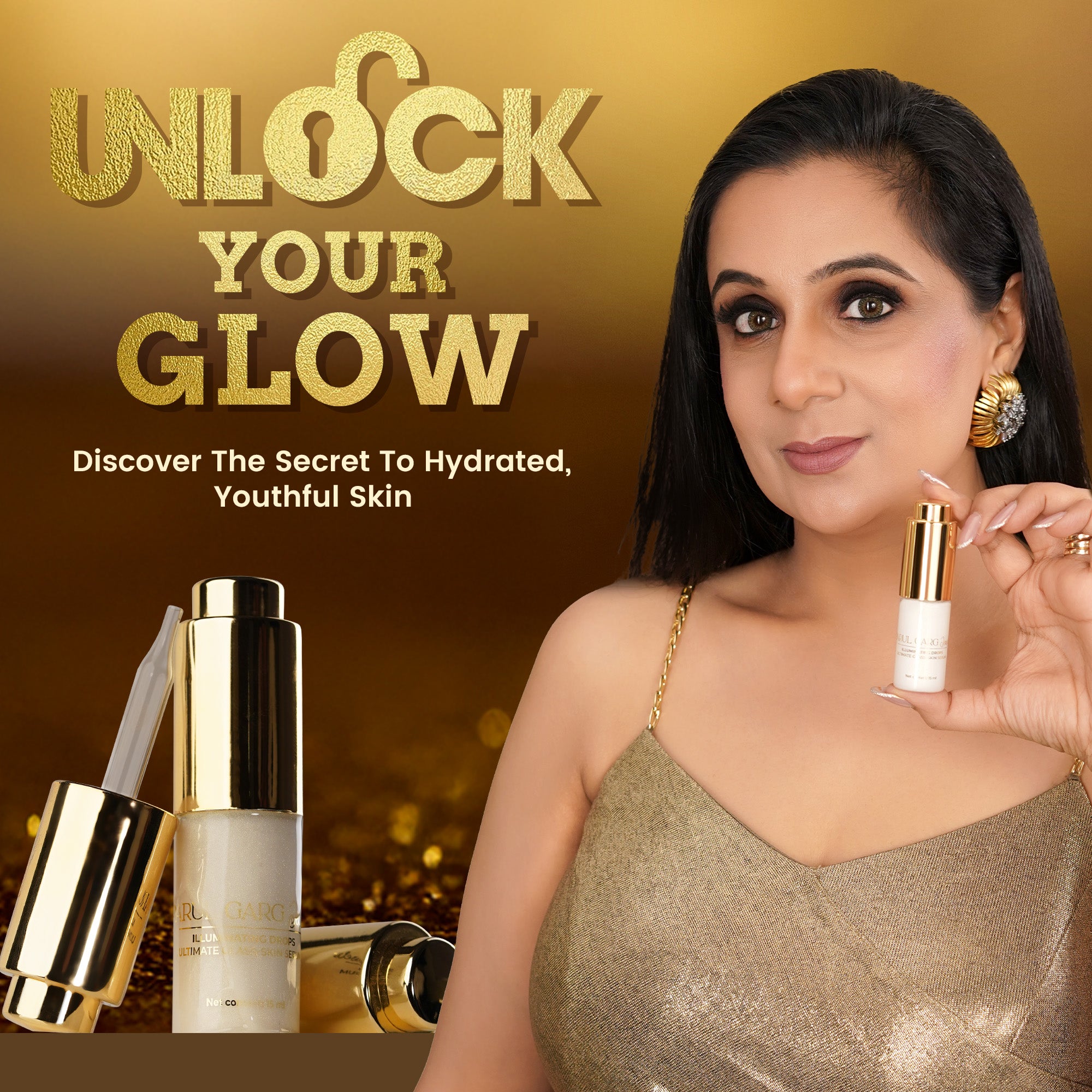 Illuminating Drops: Ultimate Glass-Skin Serum