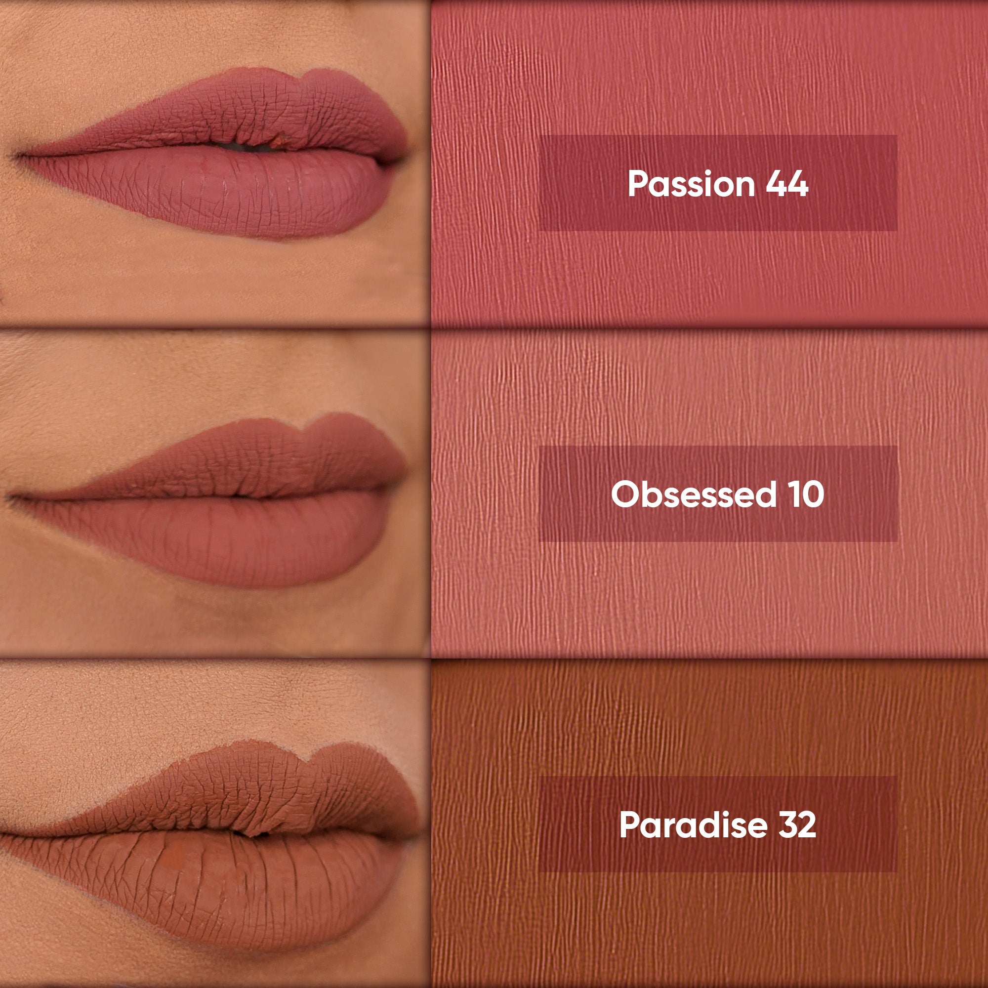 Everyday Neutral: 3 Go-To Liquid Lipsticks