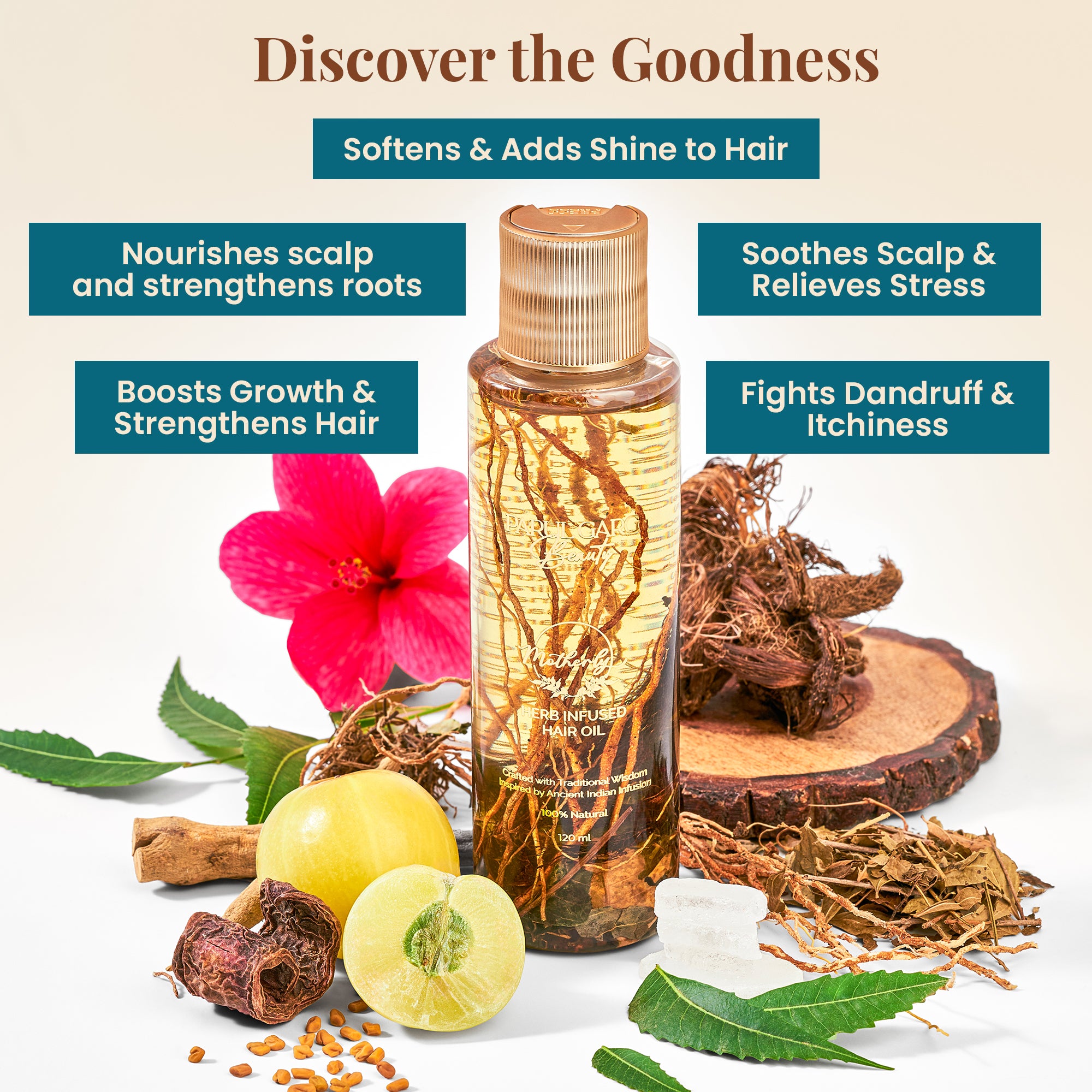 Motherly Herb Infused Hair Oil