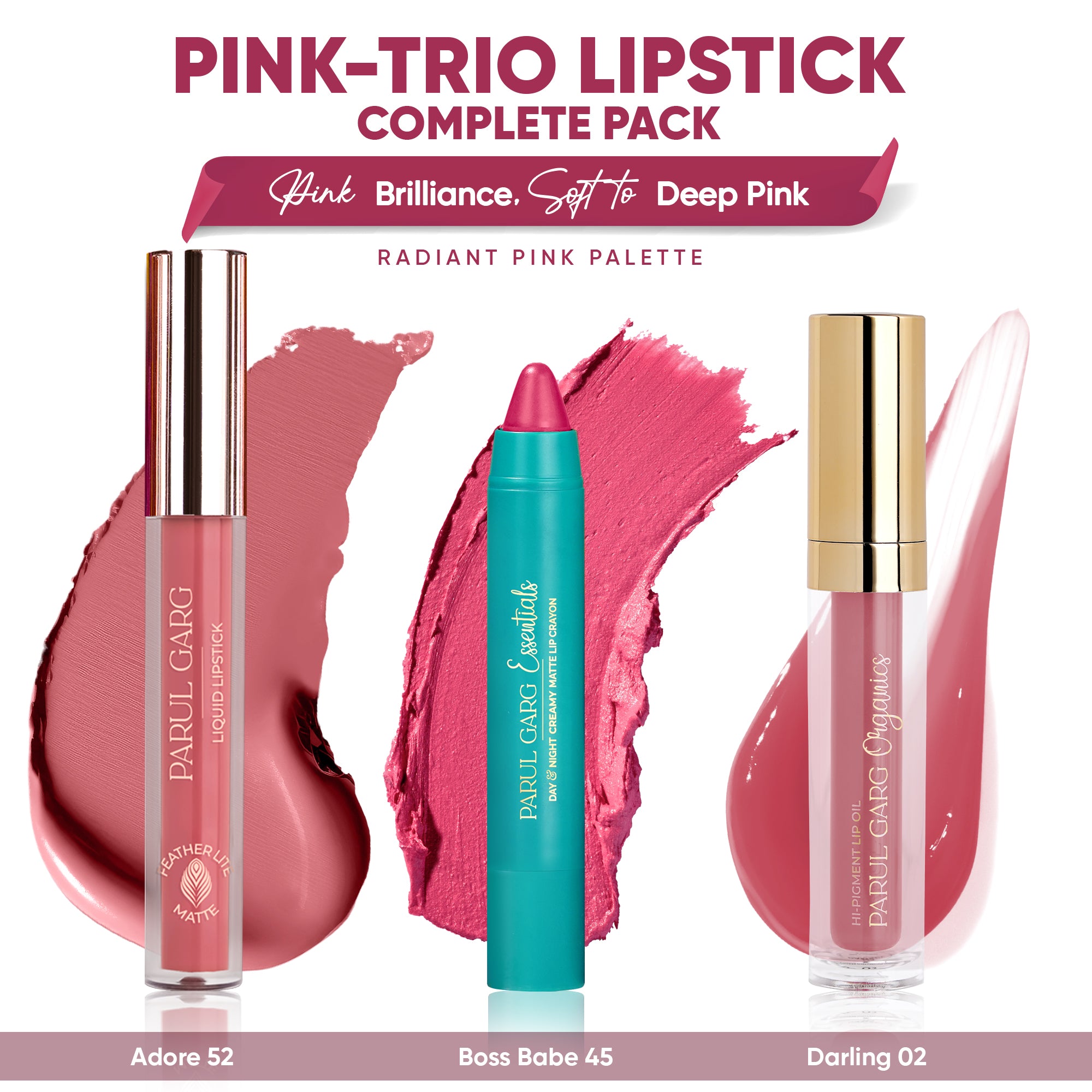 Pink-Trio Lipstick