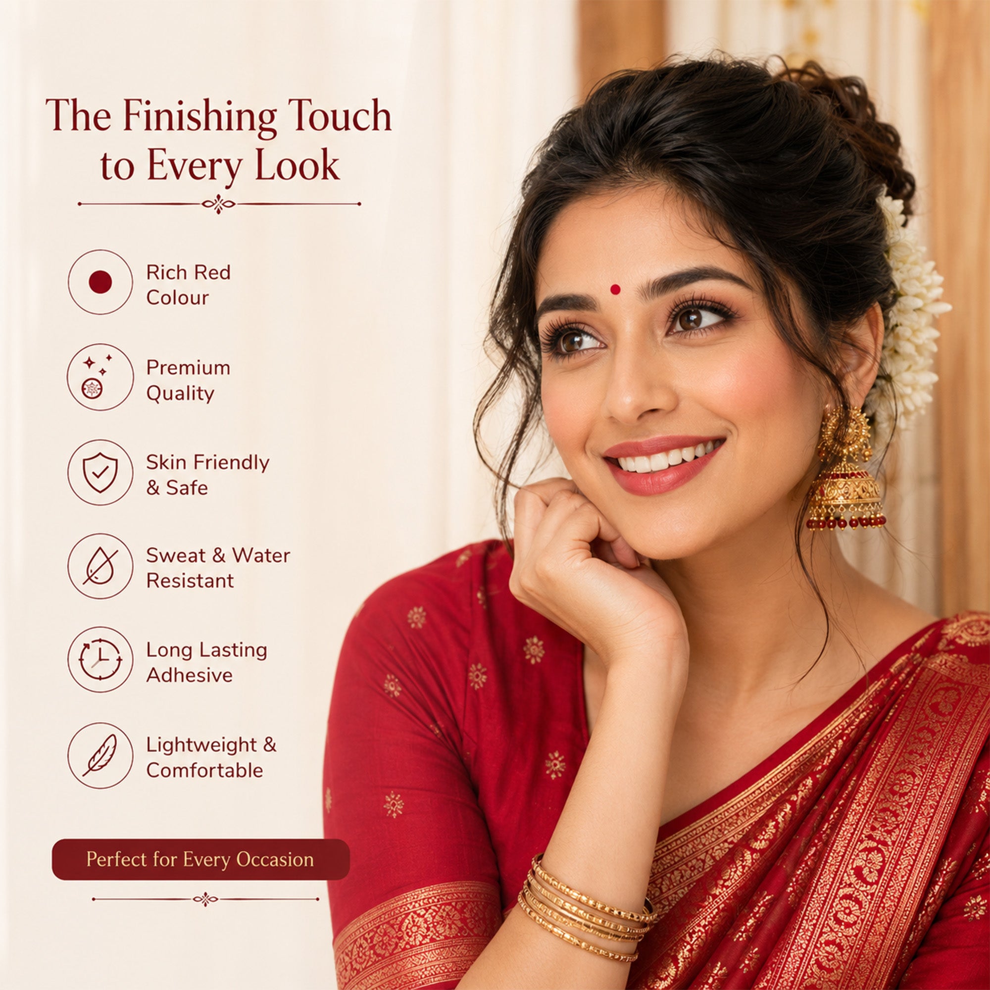 Suhaag | Classic Red Bindis