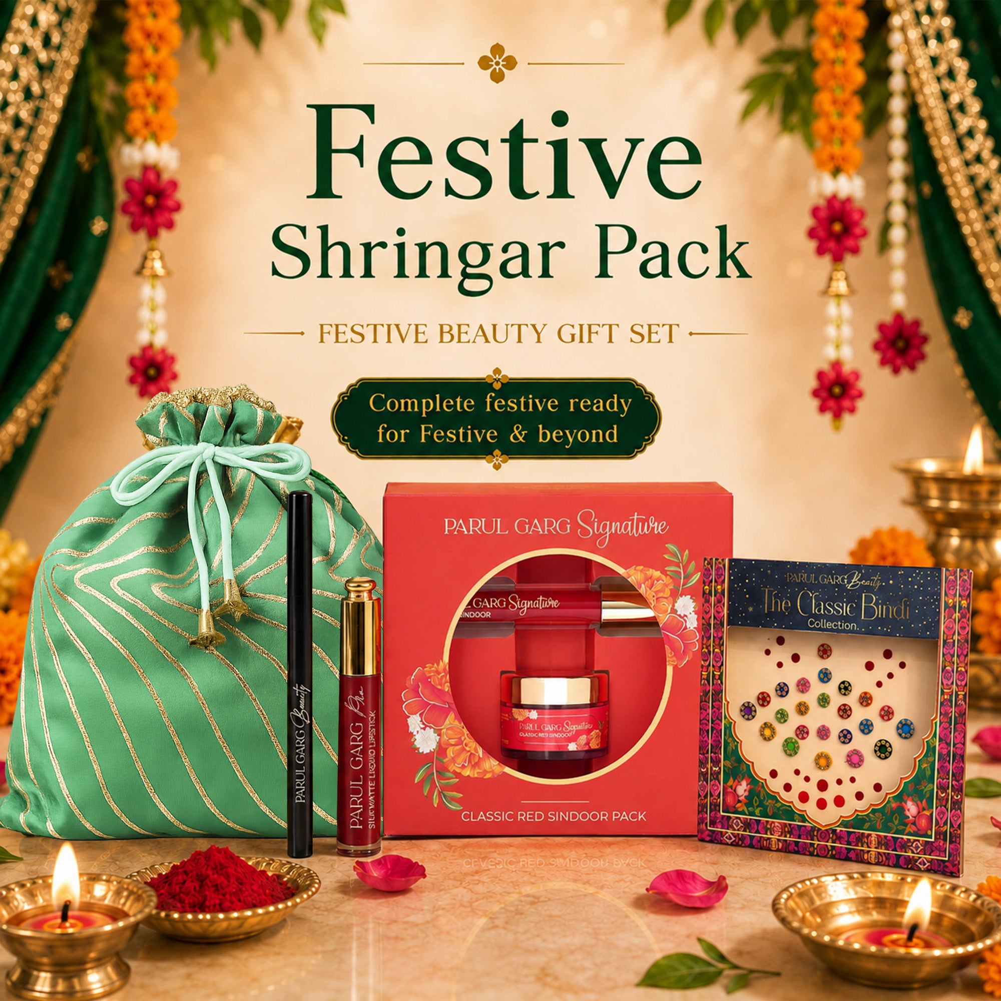 Festive Beauty Shringar Pack | Traditional Gift Set