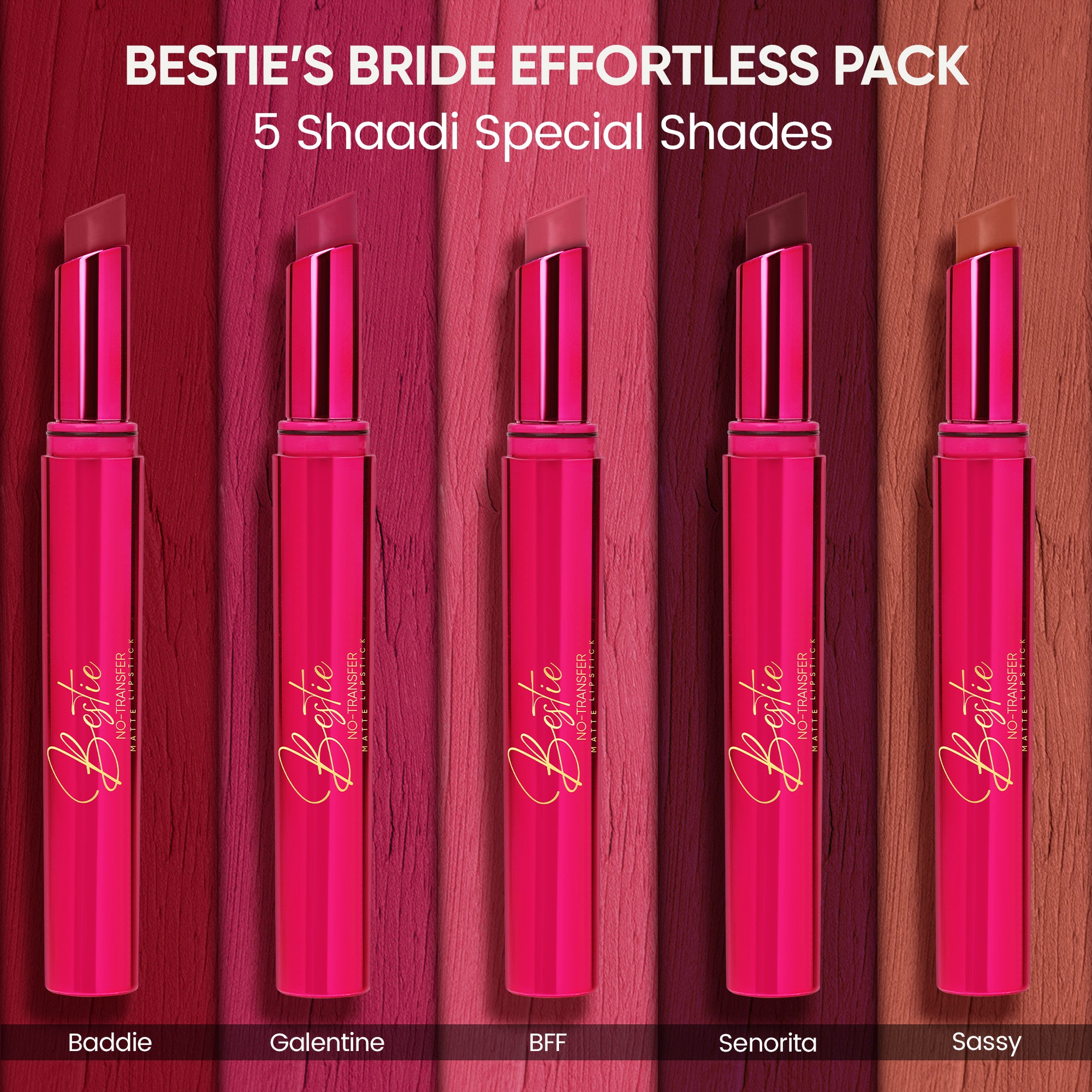 Bestie’s Bridal Essentials Pack OF 5