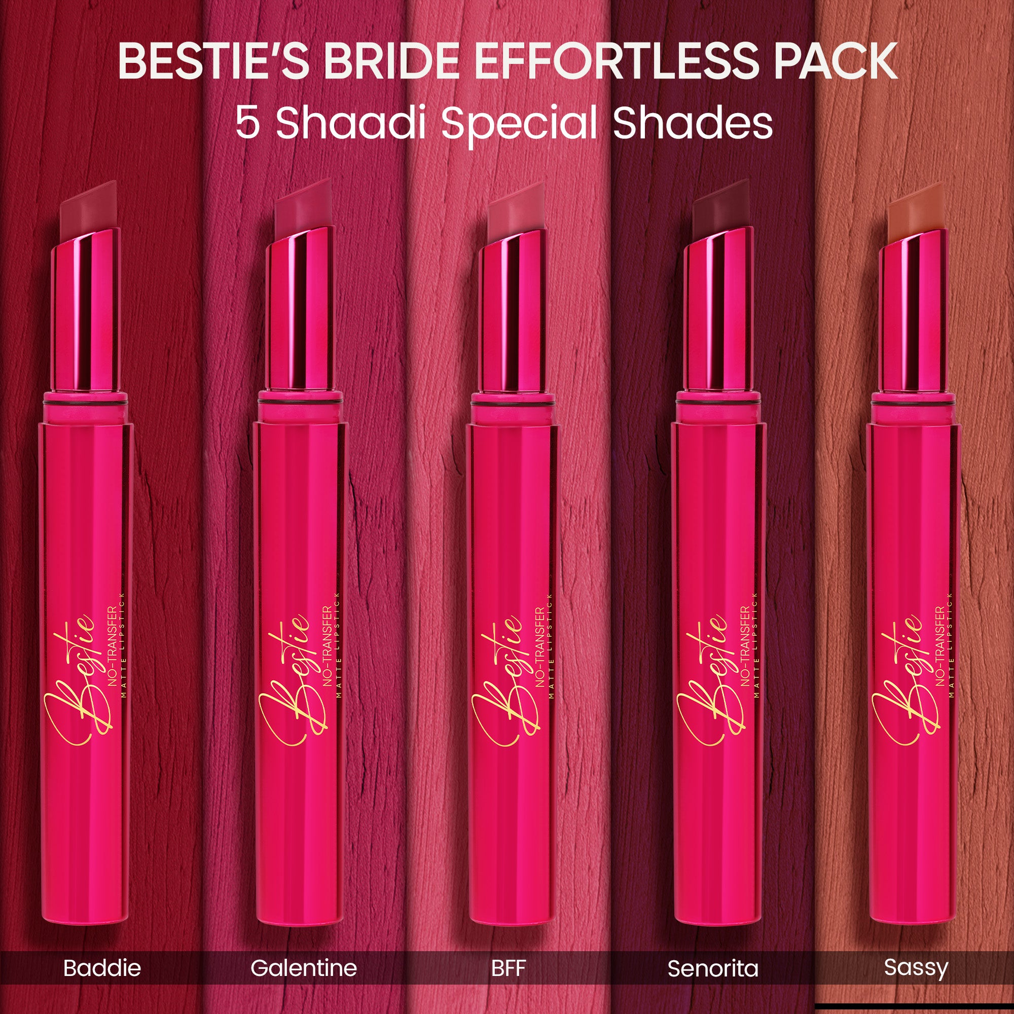 Bestie’s Bridal Essentials Pack OF 5