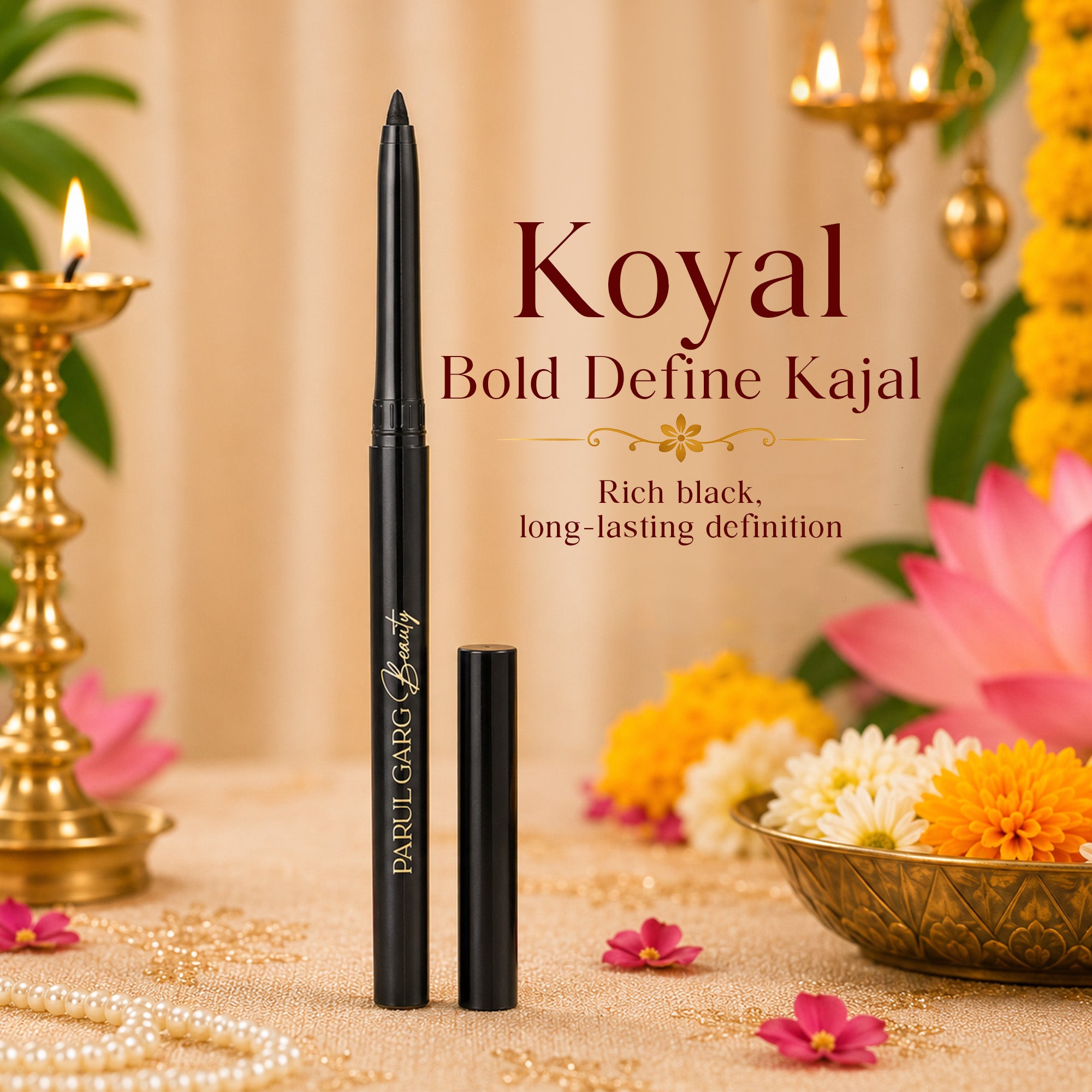 Varalakshmi Celebration Gift Pack | 10-in-1 Bestselling Lip Collection, Kajal, Sindoor, Utsav Bindi Card & Traditional Pink Potli
