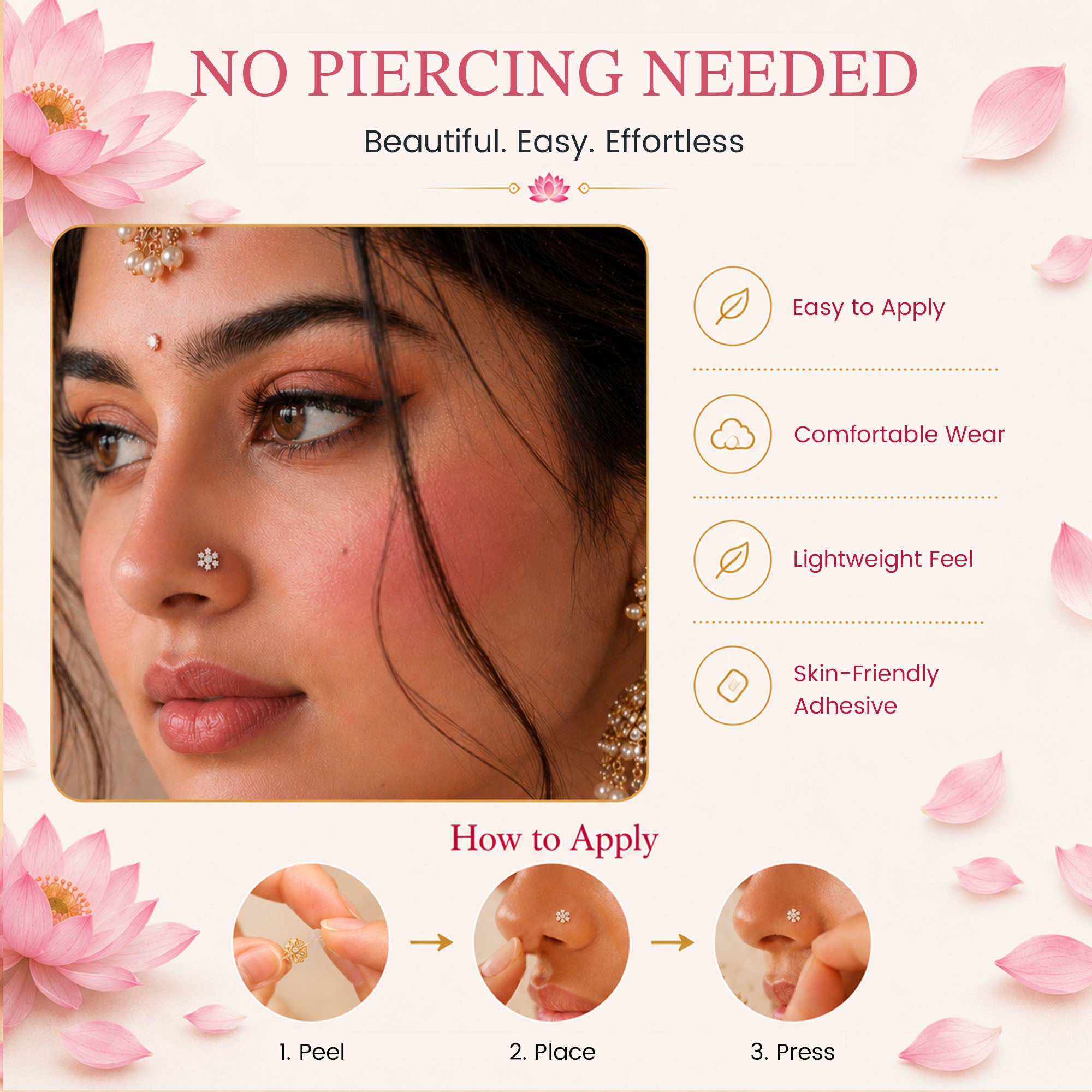 Stick-On Nose Bindi Collection