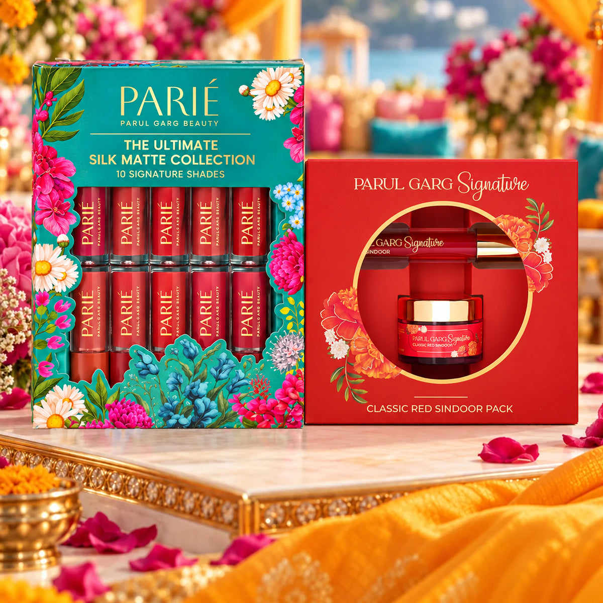 Festive-Ready Bestseller Duo | 10-in-1 Lipstick Set + Sindoor for Just ₹100 More