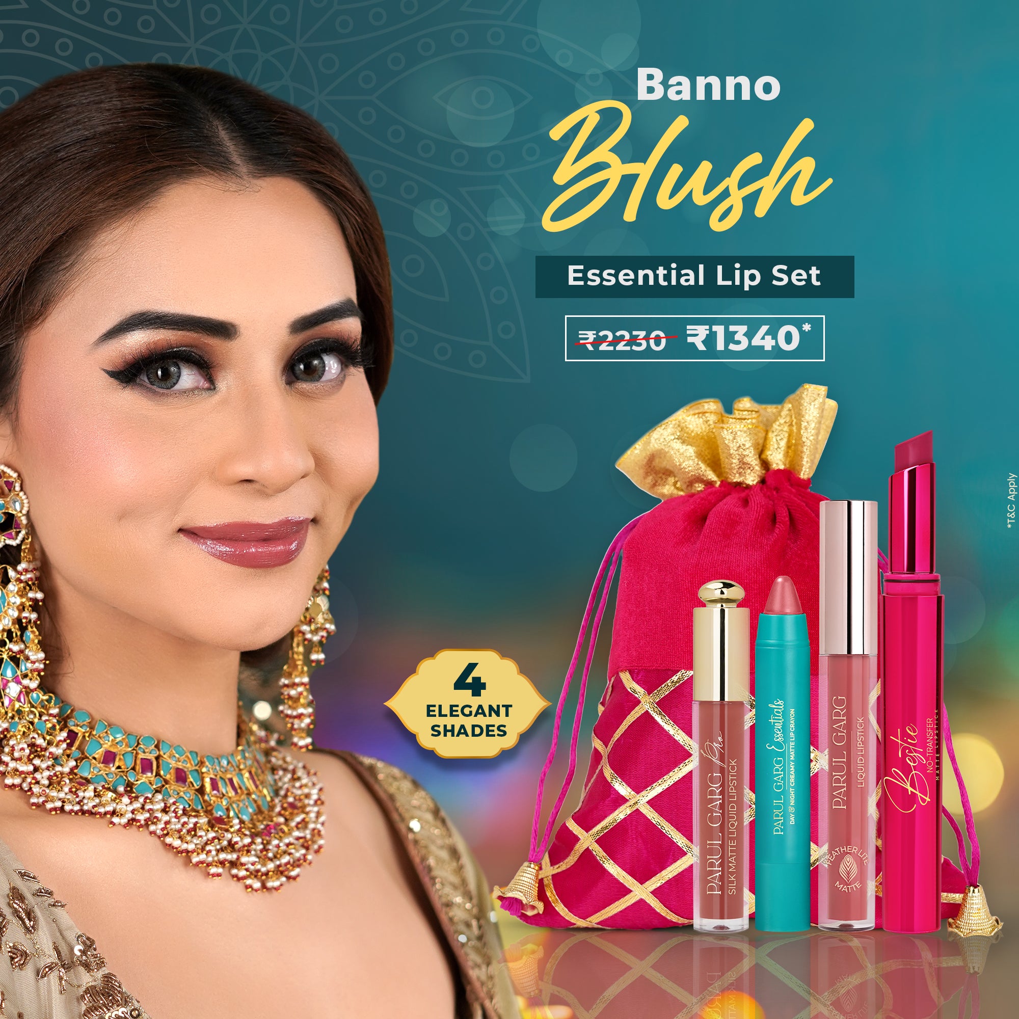 Banno Blush Essential Lip Set