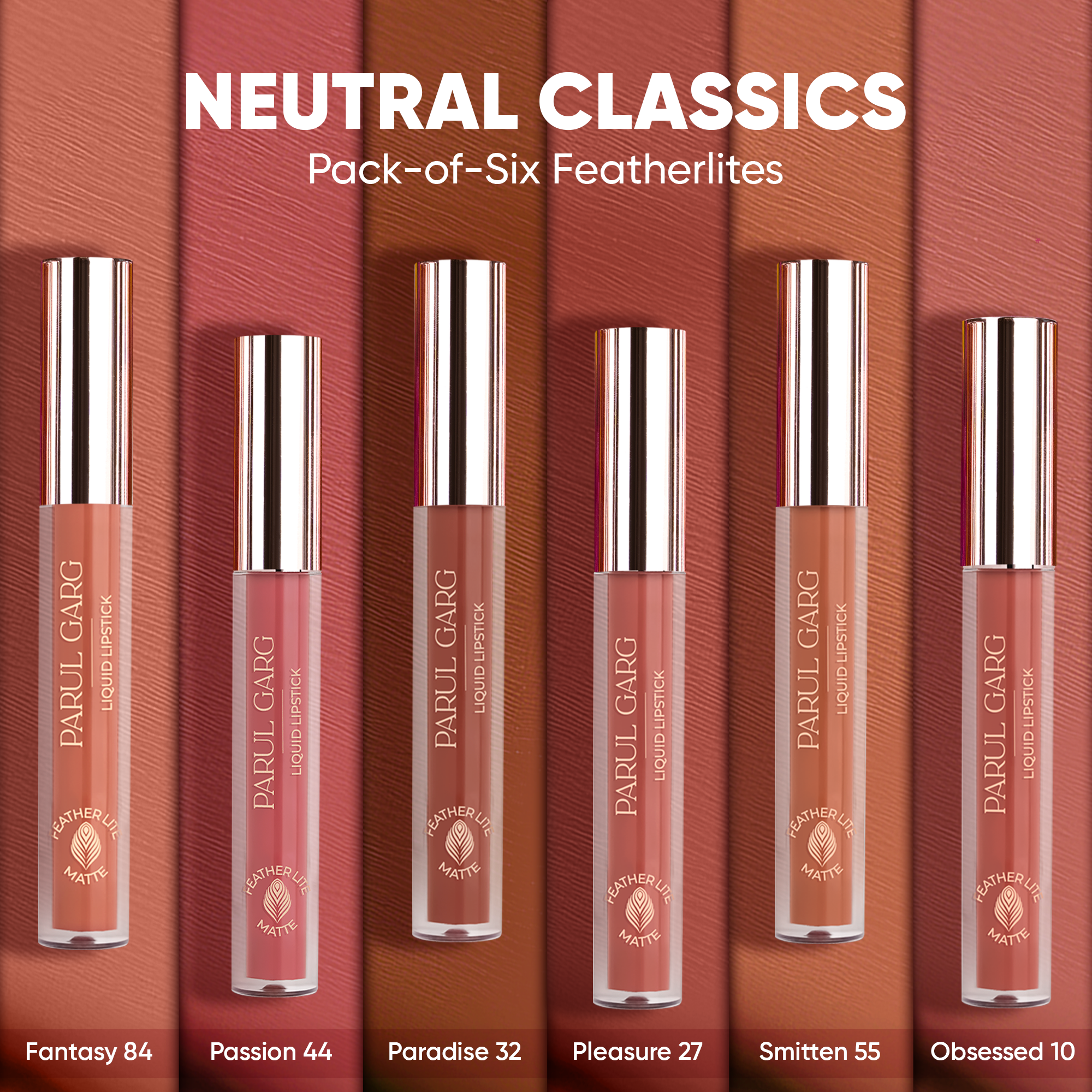 Neutral Classics: Pack of 6 Featherlites