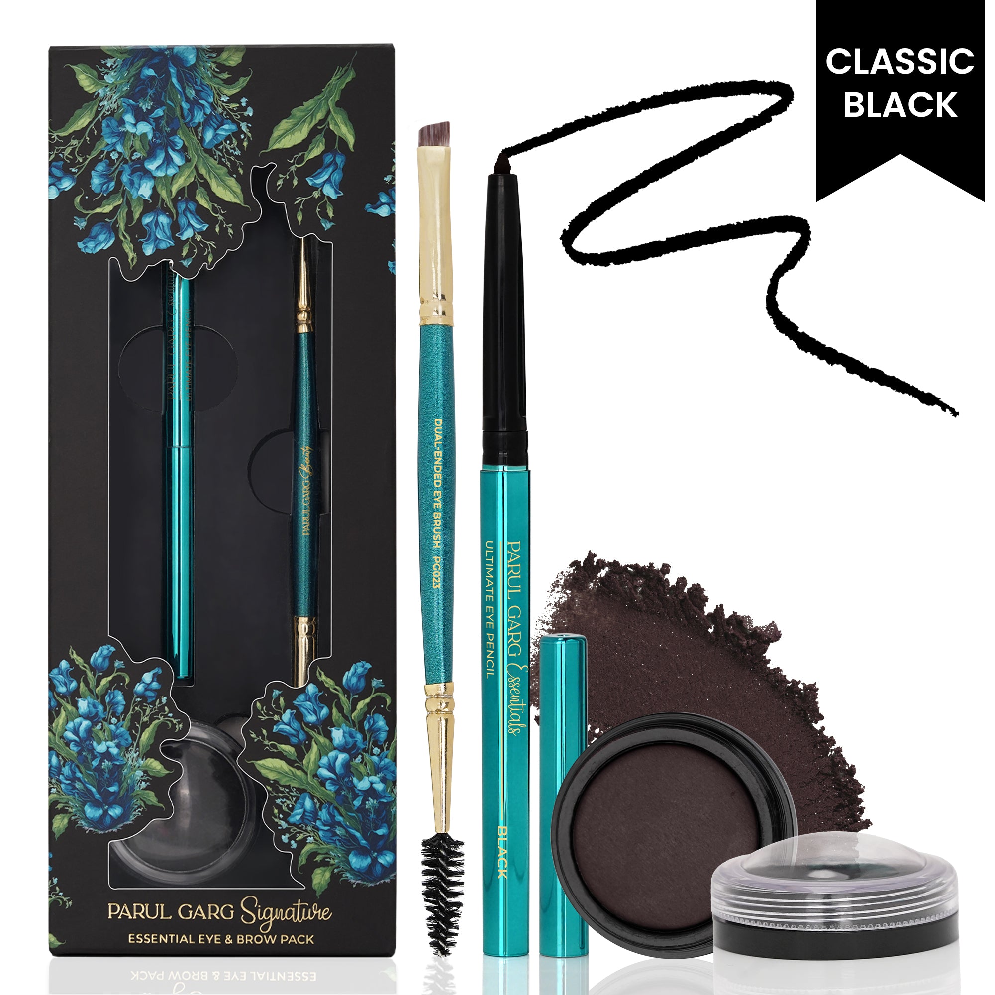 Classic Black: Signature Essential Eye & Brow Pack