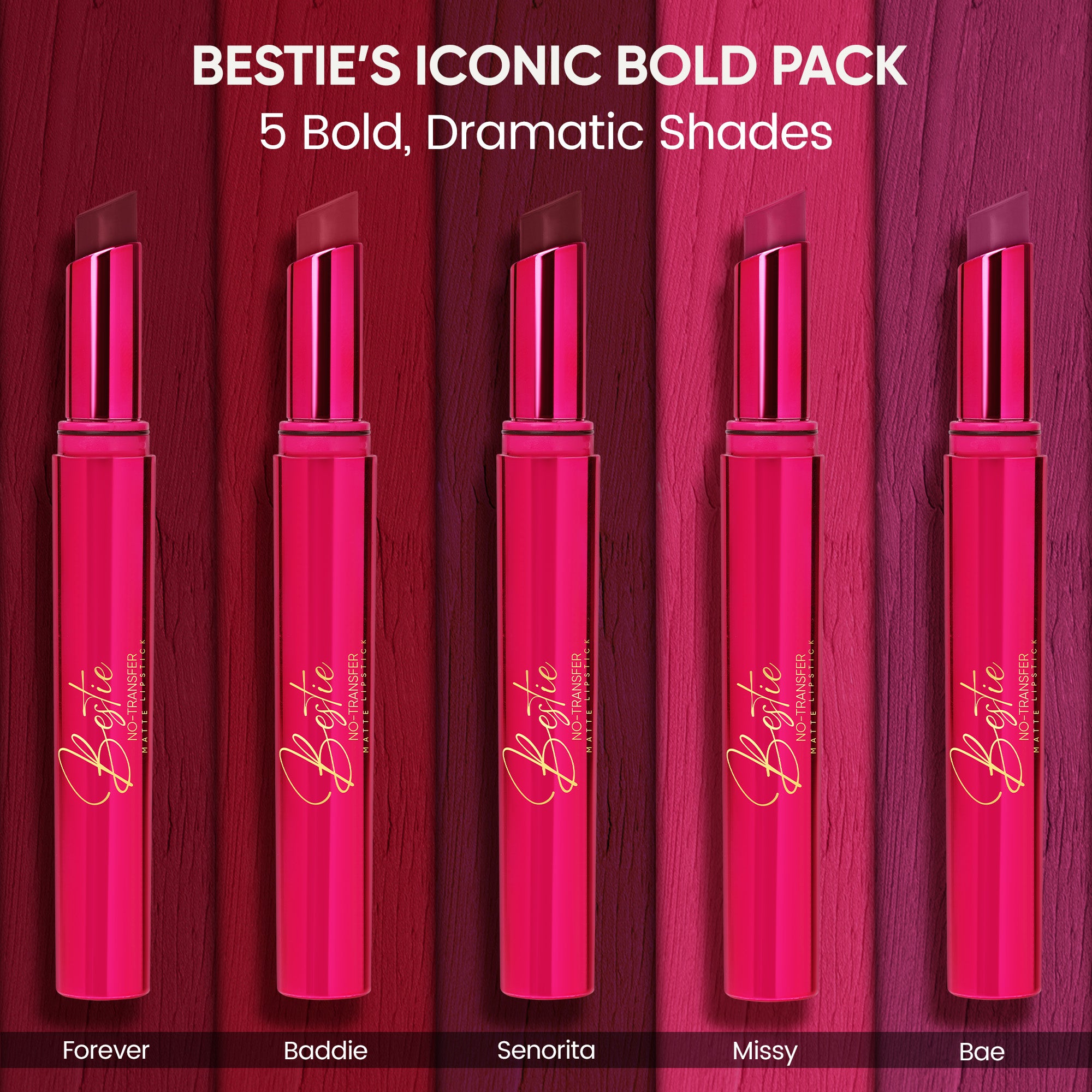 Bestie’s Iconic Bold Pack of 5