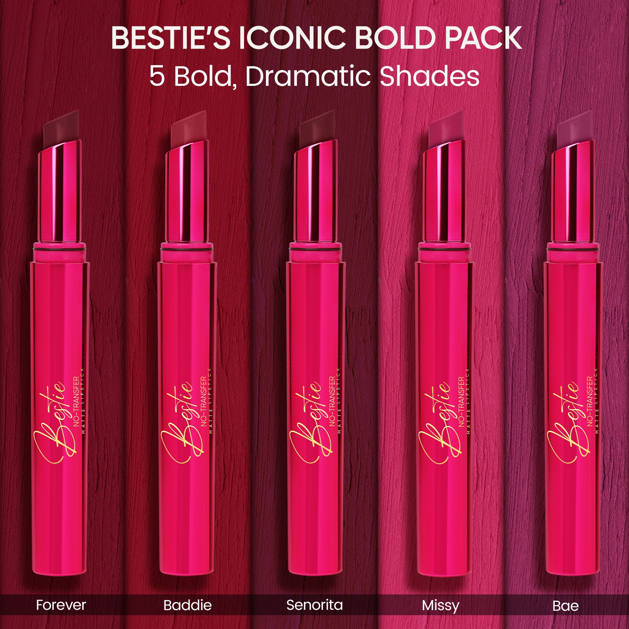 Bestie’s Iconic Bold Pack of 5