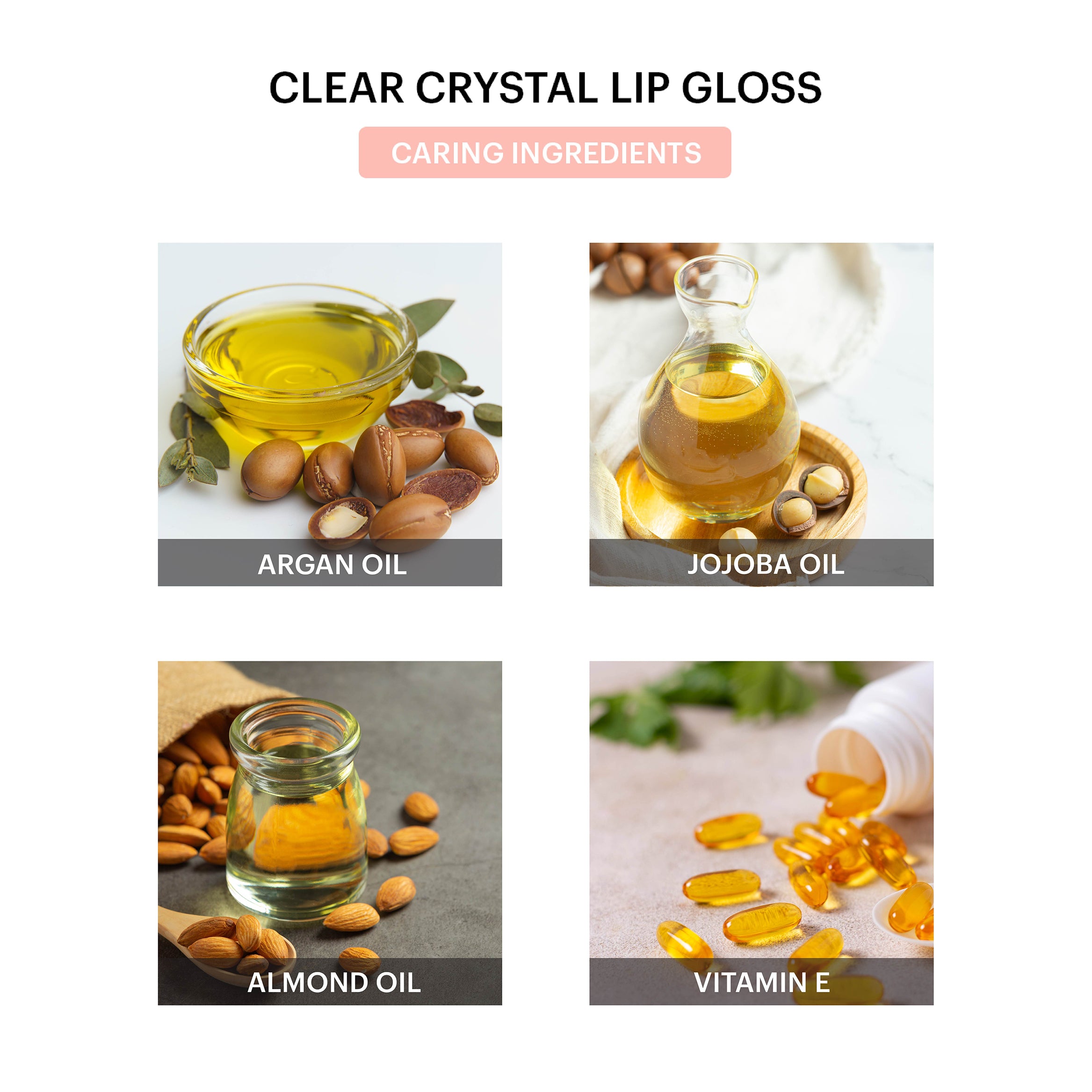 Clear Crystal Lip Gloss