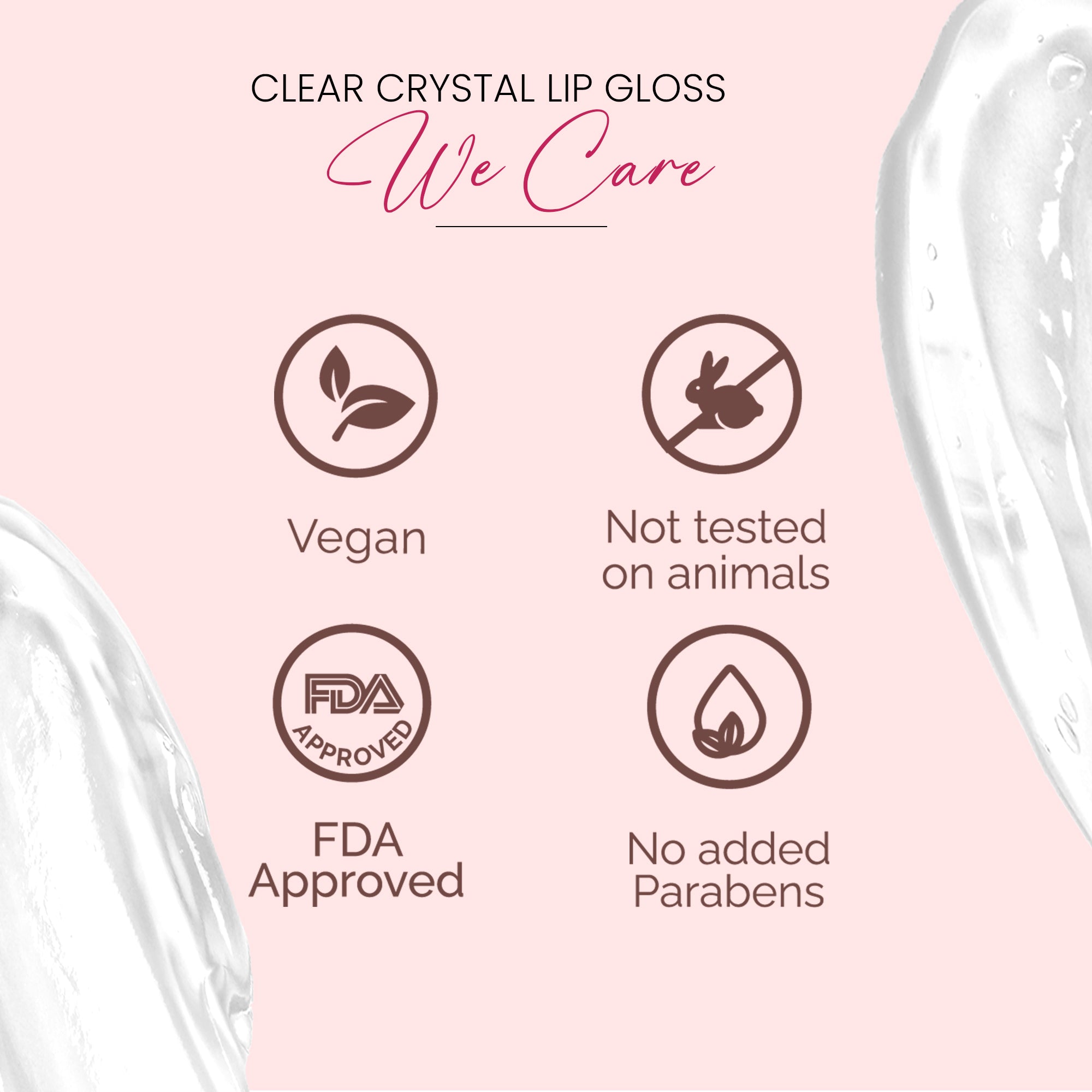 Clear Crystal Lip Gloss