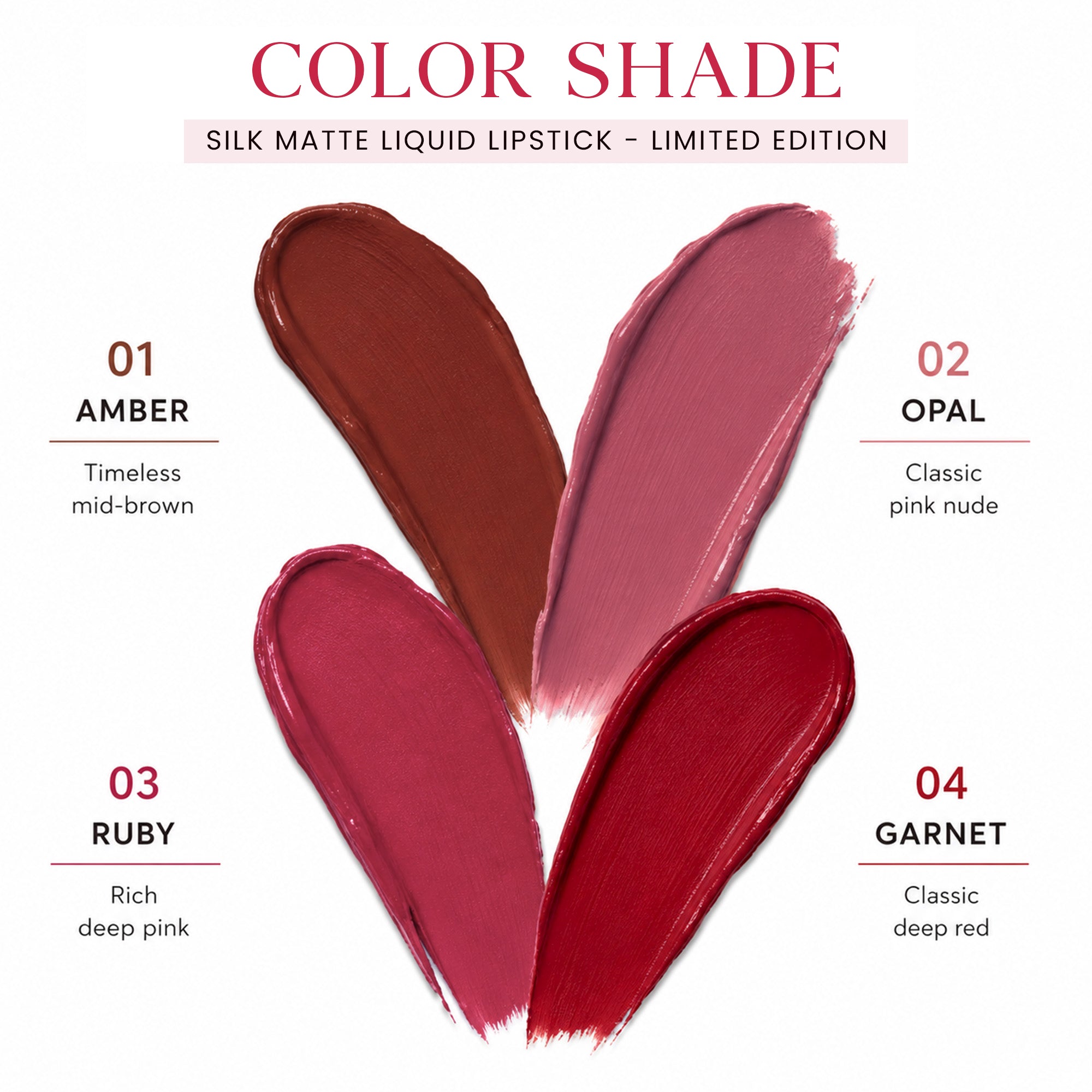 Garnet | Silk Matte Liquid Lipstick – Bestseller Limited Edition
