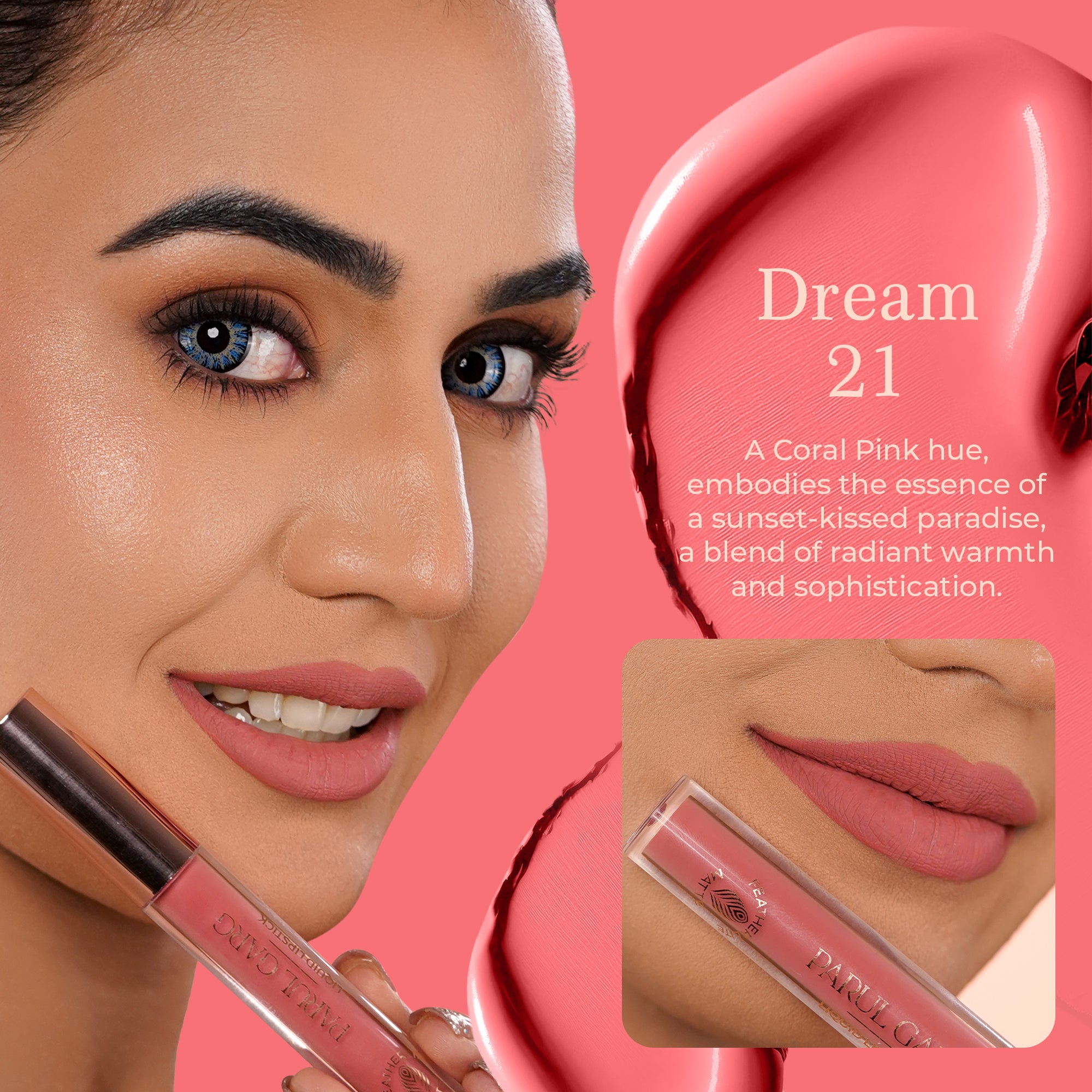 Featherlite Matte Liquid Lipstick: Dream 21