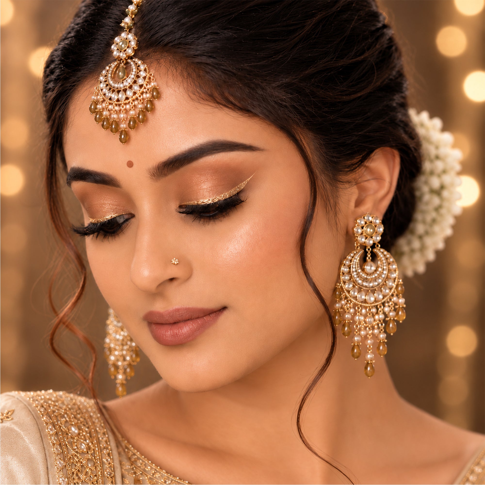 Bronze Brown Ultra-Define Shimmer Liquid Eyeliner | Waterproof, Long-Lasting Formula with Argan Oil