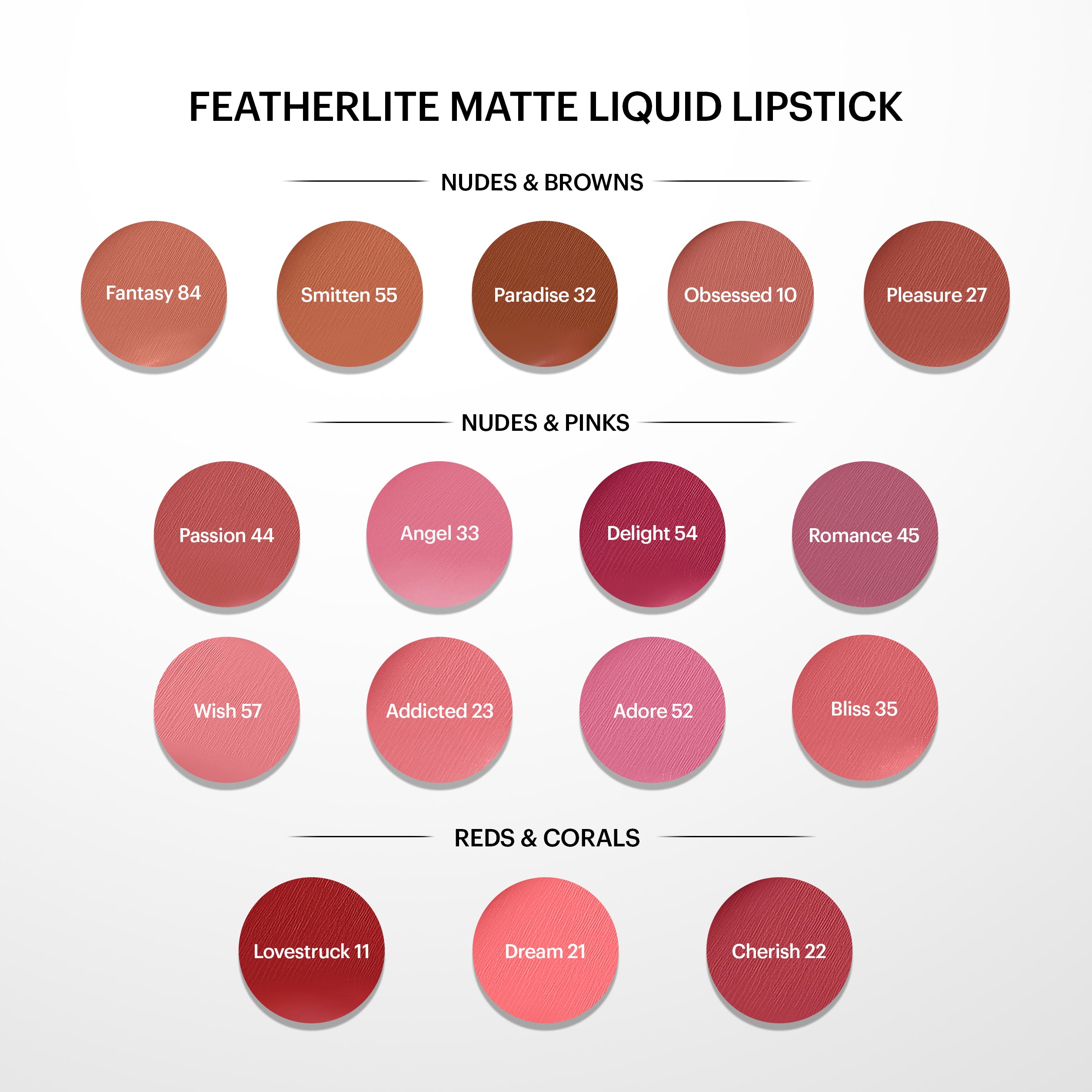 Pink Paradise: Pack-of-Three Featherlites Liquid Lipsticks