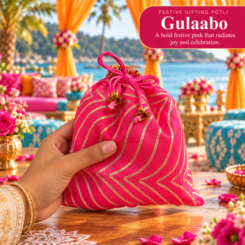 Festive Gifting Potli – Gulaabo