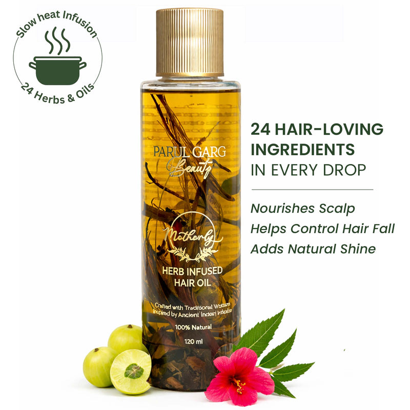 100% Ayurvedic Hair Oil | Hair Fall Control & Strength | Parul Garg Beauty