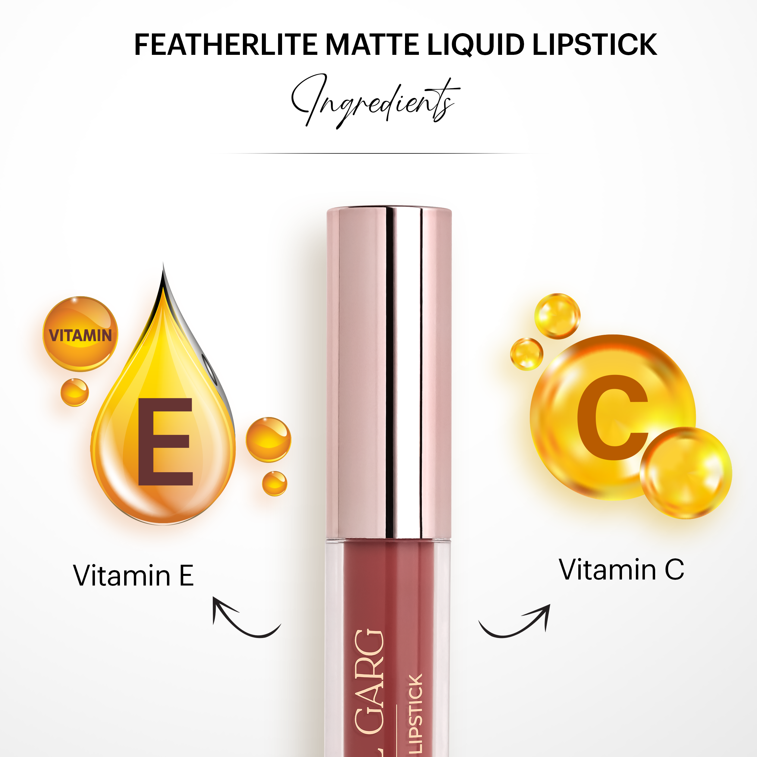 Featherlite Matte Liquid Lipstick: Passion 44