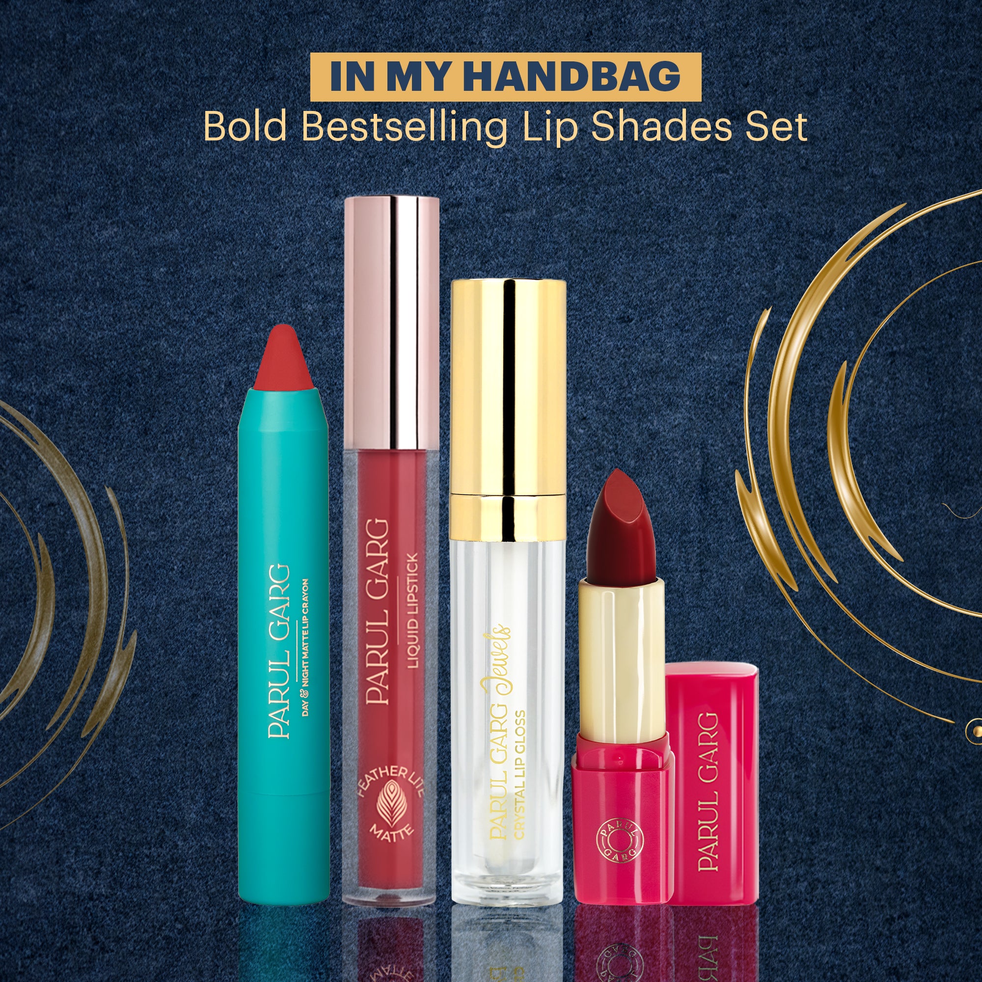 In my Hand Bag - Best Selling Bold Lip Shades Set