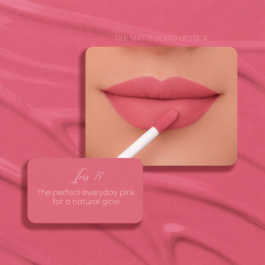 Iris 14: Silk Matte Liquid Lipstick