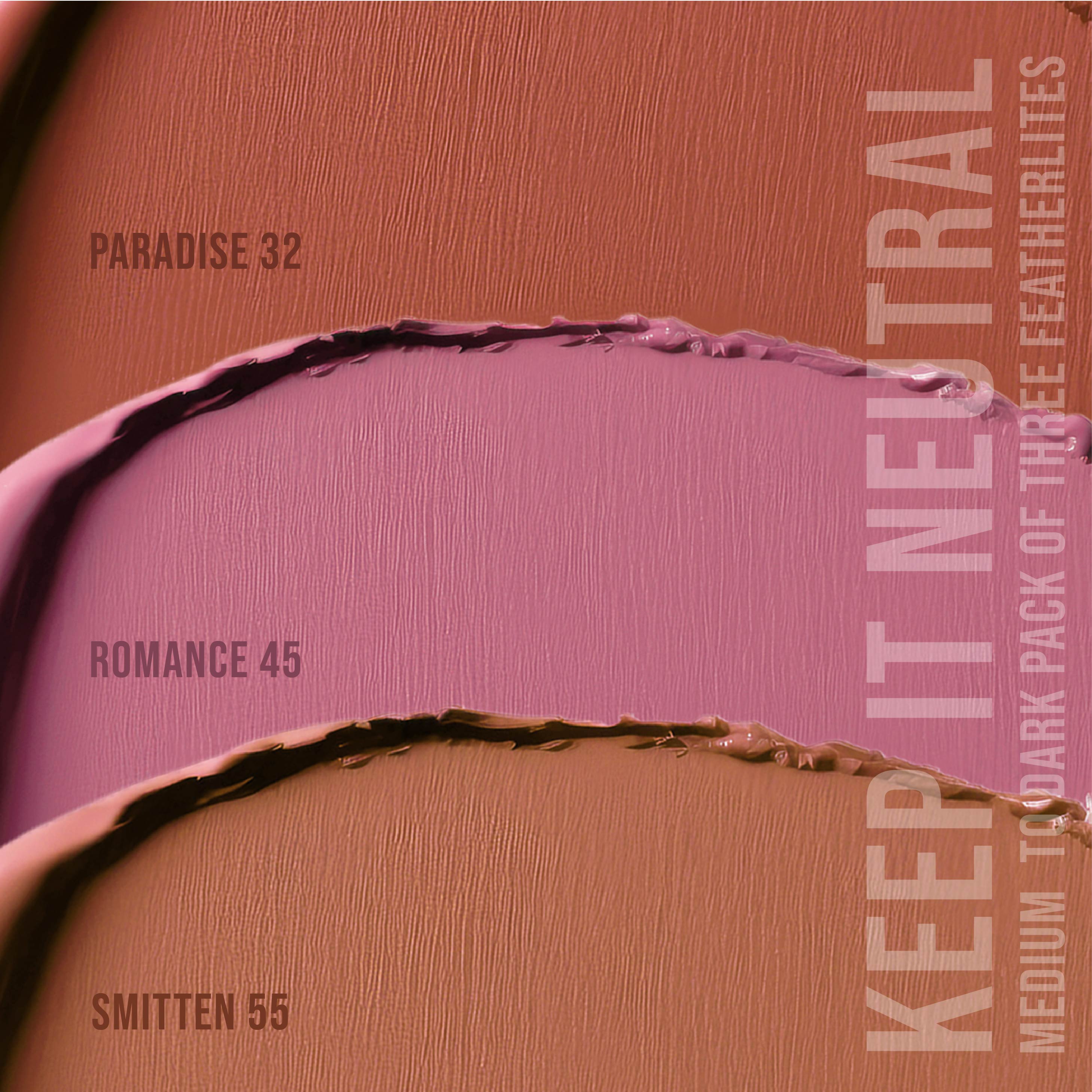 Keep-It-Neutral Pack-of-Three Featherlites: Light to Medium Skin Tone