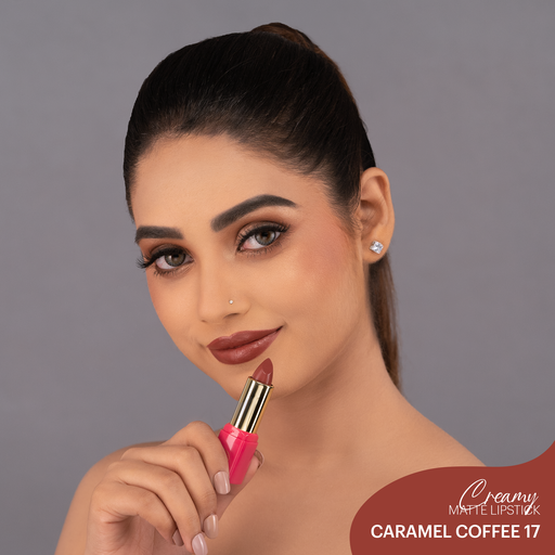 Creamy Matte Lipstick : Caramel Coffee 17