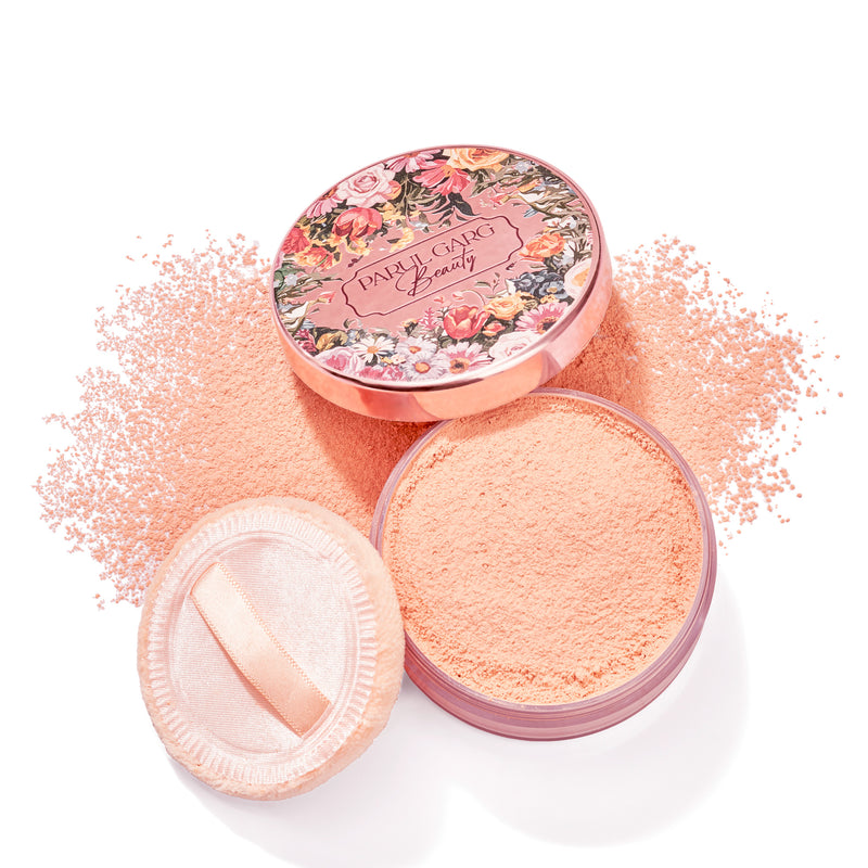 Flawless Finish Setting Powder Medium Deep | Matte Finish for Deep Indian Skin | Parul Garg Beauty