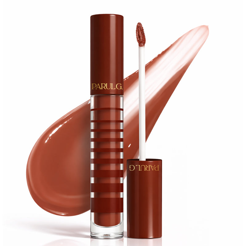 Luxe 04 Tinted Lip Gloss | High-Shine Non-Sticky Gloss for Indian Skin | Parul Garg Beauty