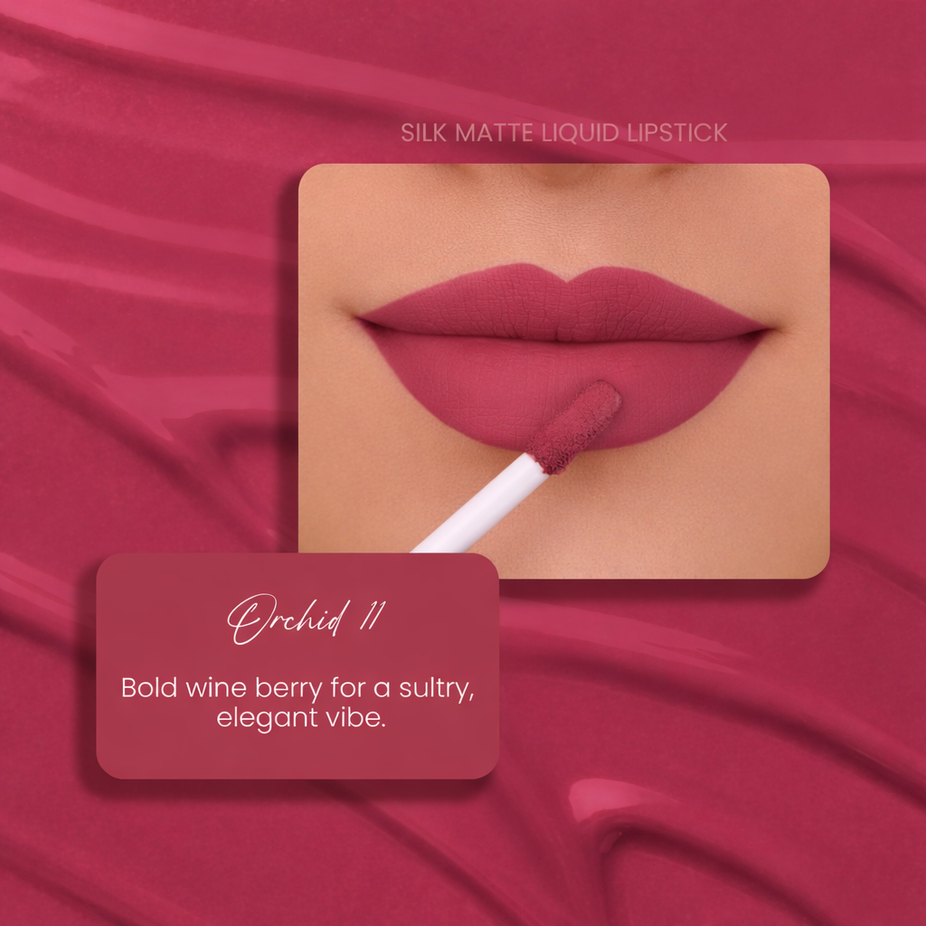 Orchid 11: Silk Matte Liquid Lipstick