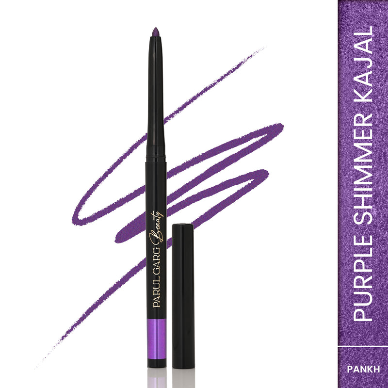 Pankh Purple Shimmer Bold Define Kajal | Festive Eye Look | Parul Garg Beauty
