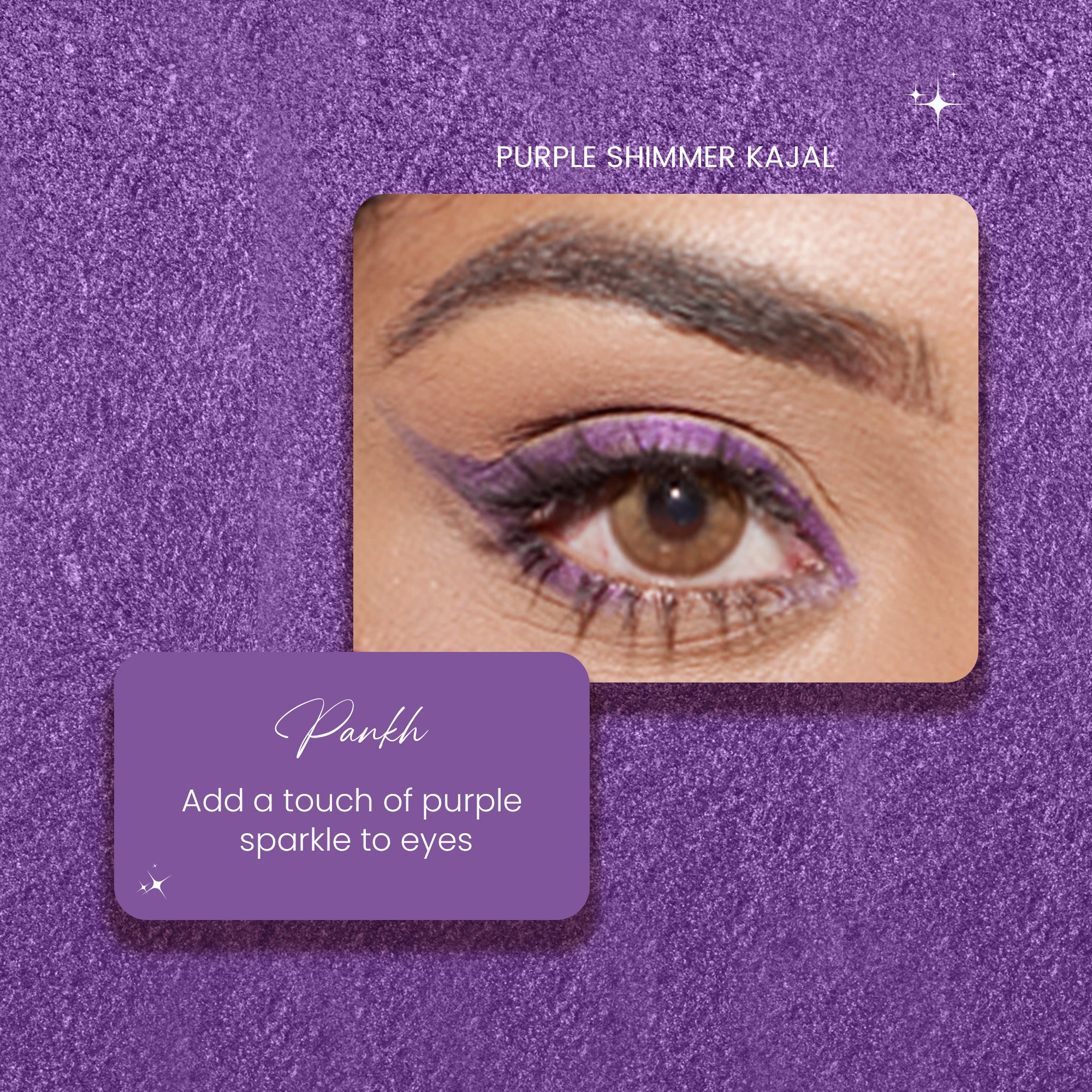 Pankh - Purple Shimmer Bold Define Kajal