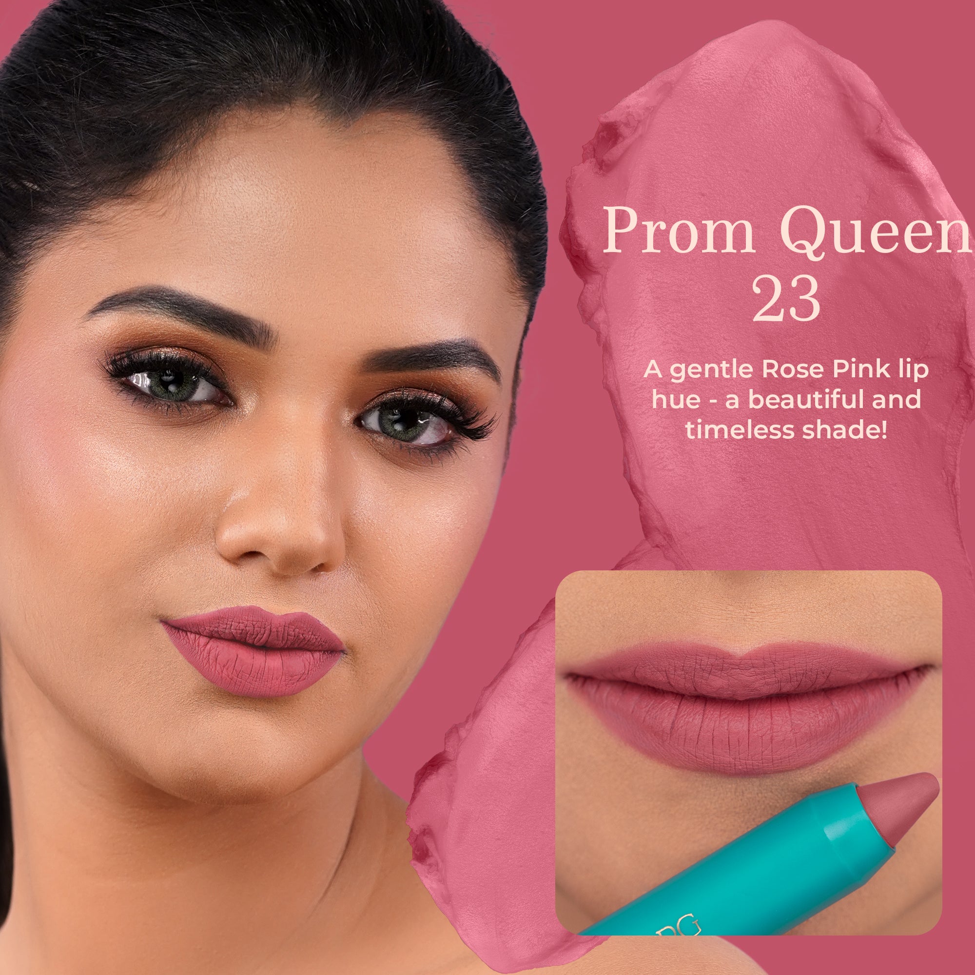 Day & Night Creamy Matte Lip Crayon Shade: Prom Queen 23