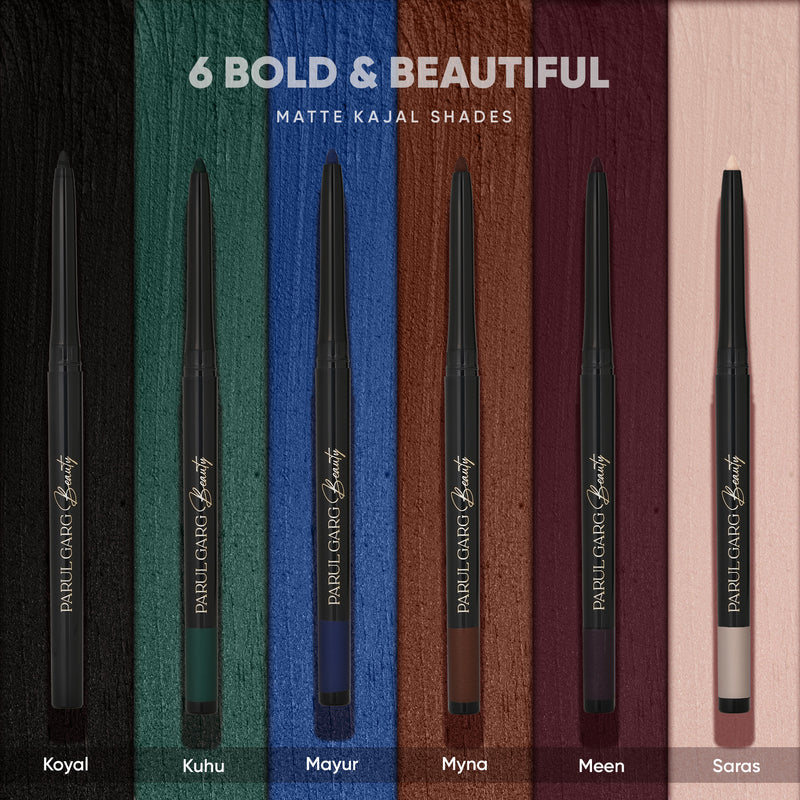Bold Define Kajal Collection - Shade Options | Parul Garg Beauty