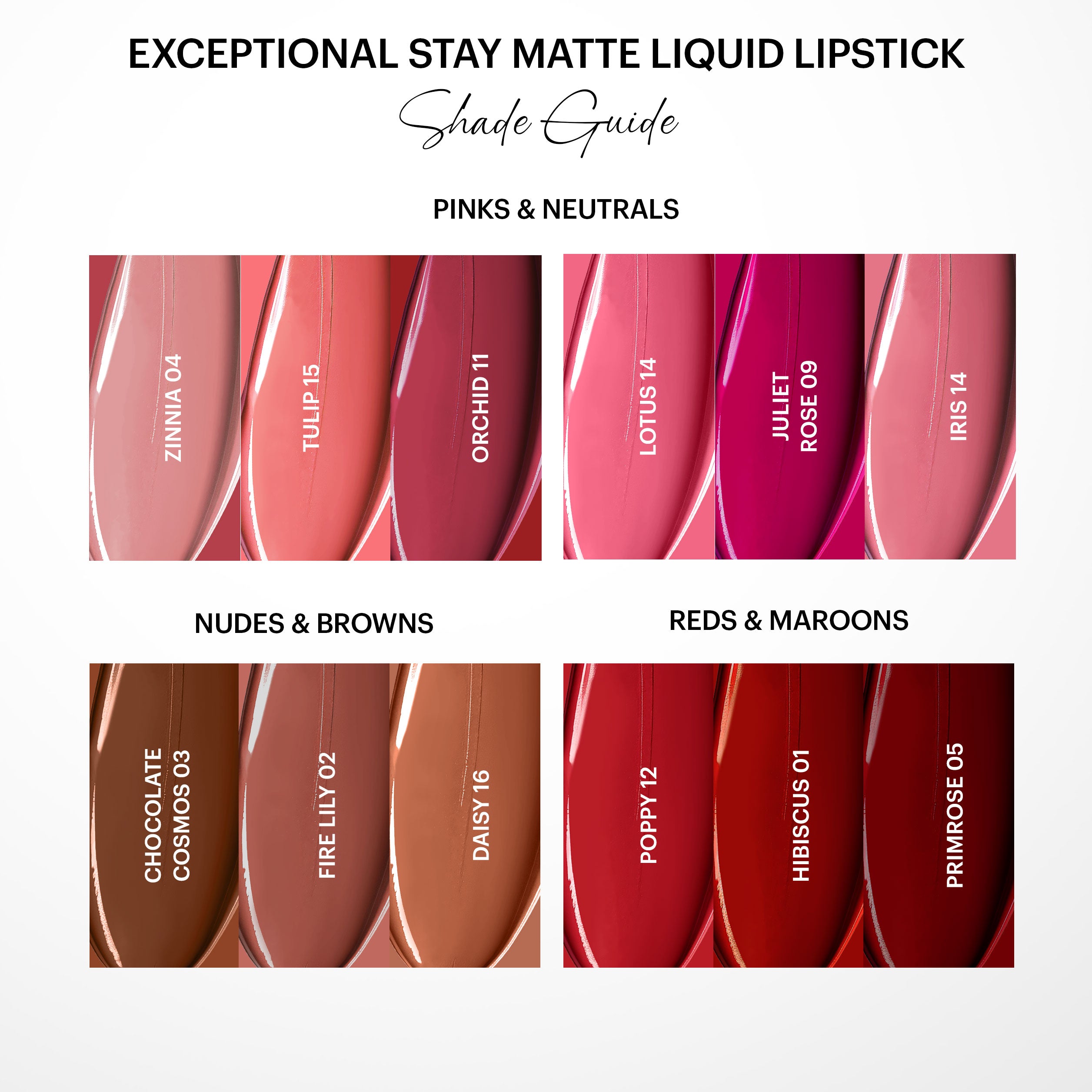 Exceptional Stay Matte Liquid Lipstick Shade: Poppy 12