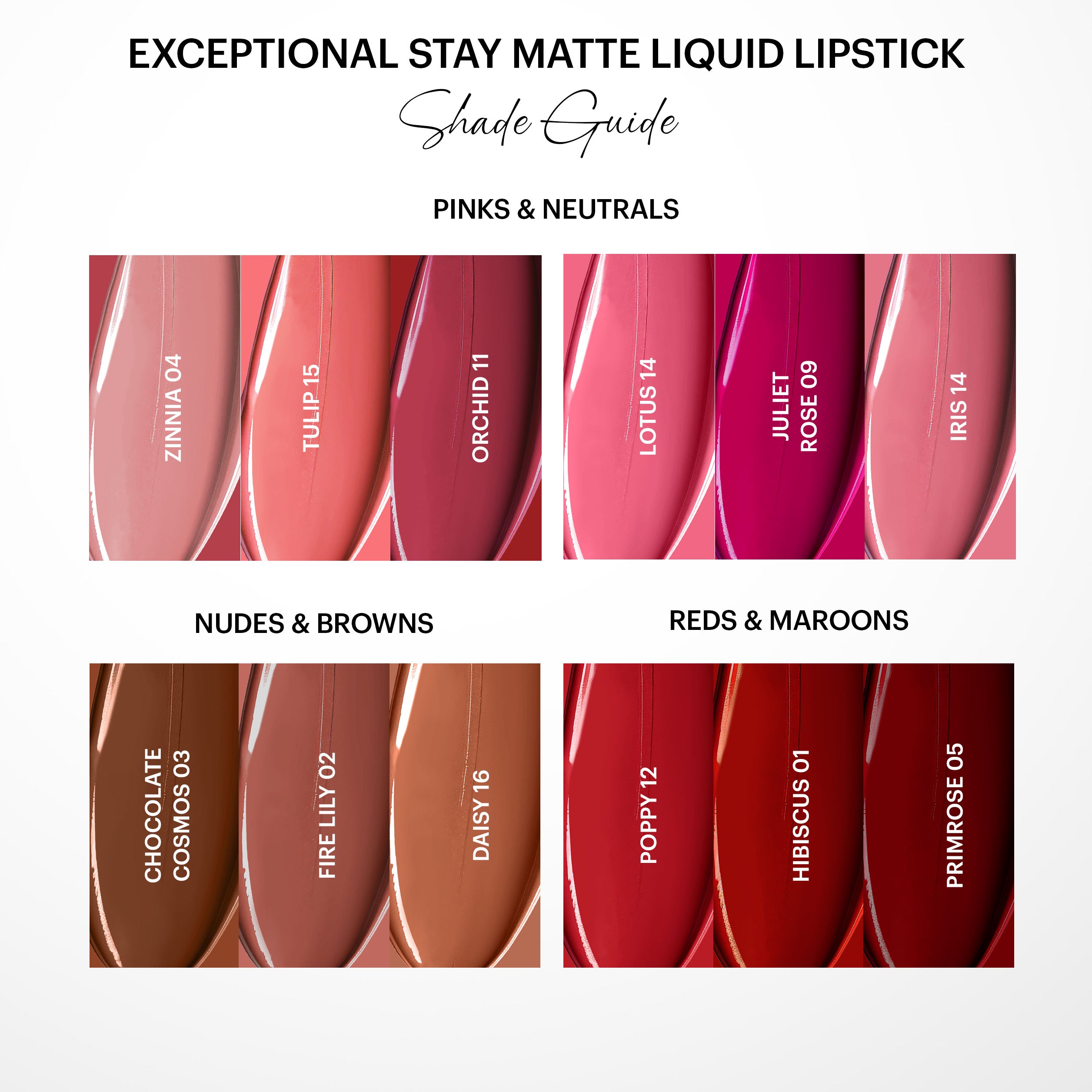 Exceptional Stay Matte Liquid Lipstick Shade: Fire Lily 02