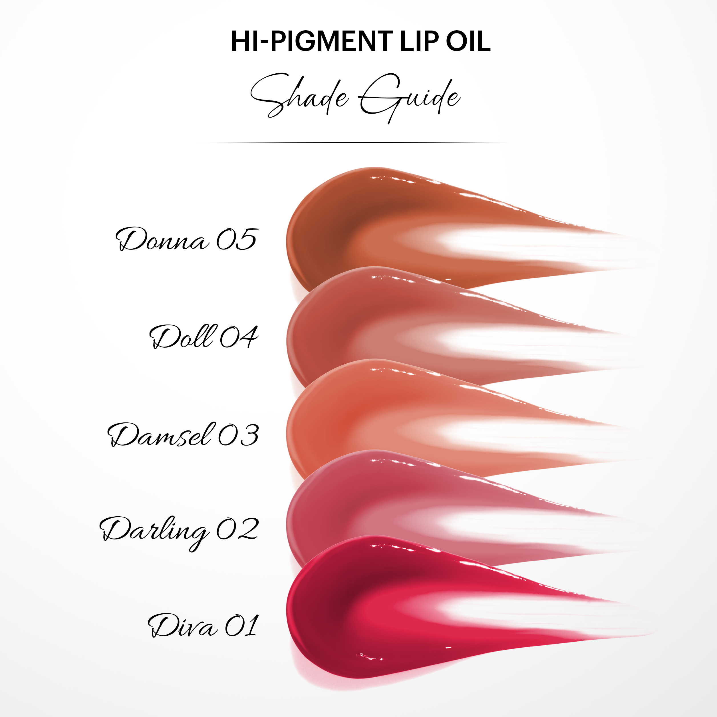 Hi-Pigment Lip Oil: Diva 01