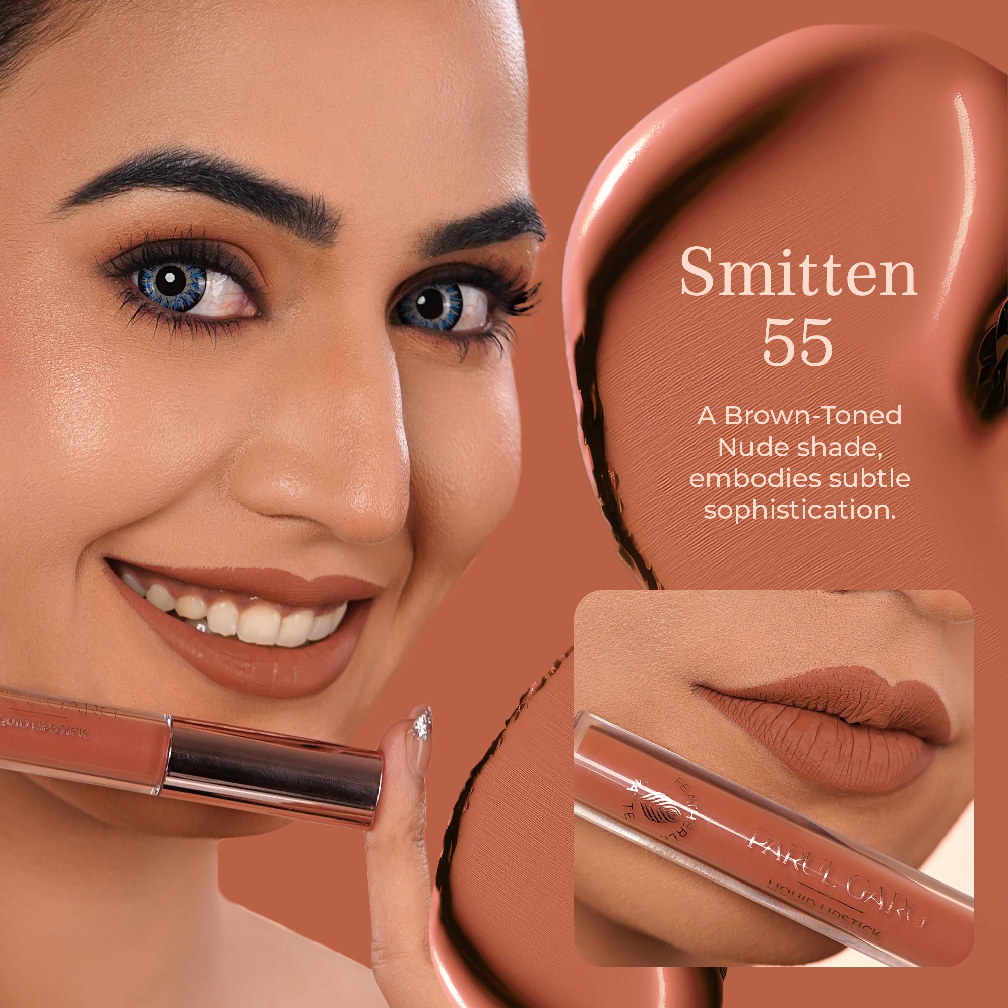 Featherlite Matte Liquid Lipstick: Smitten 55