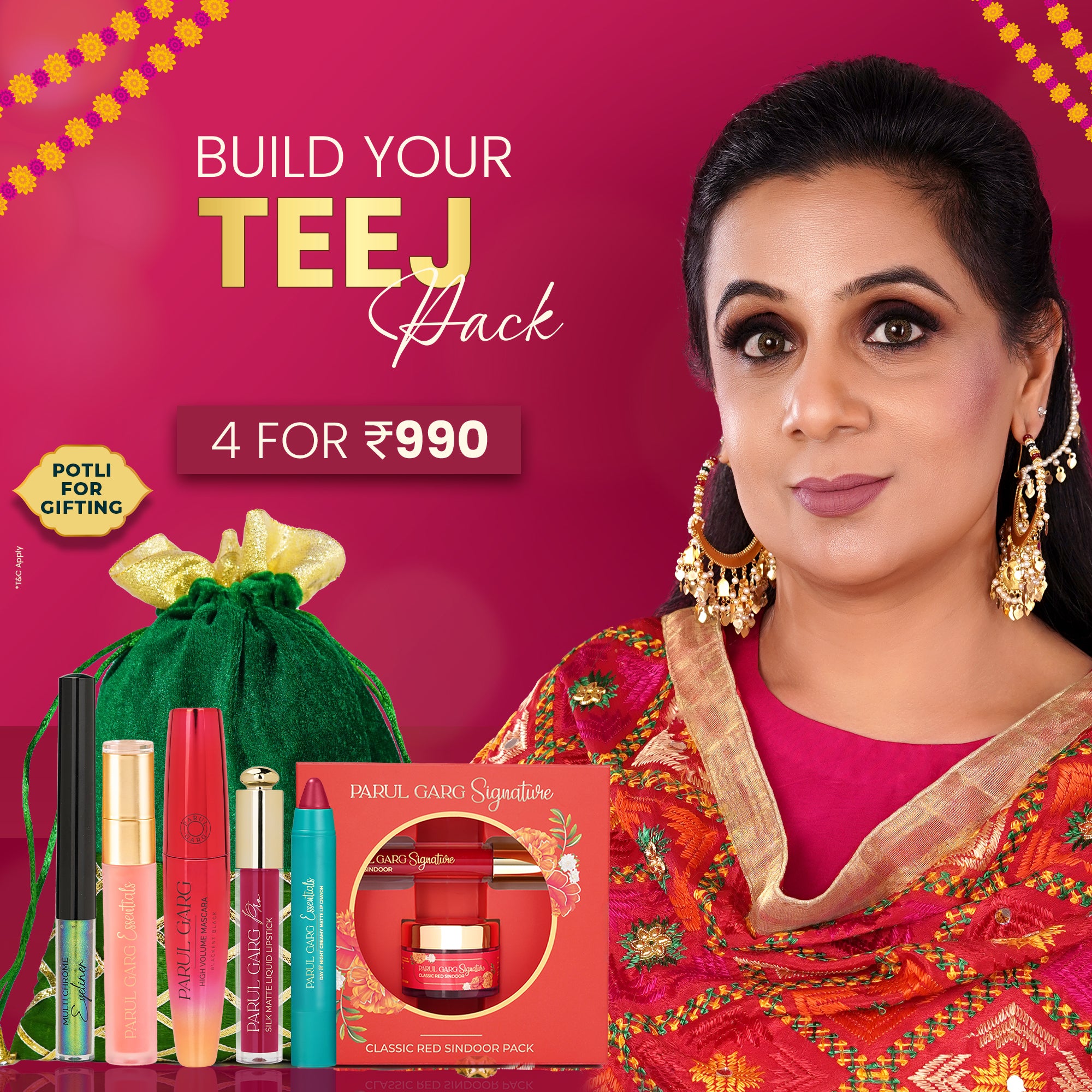 Create Your Own Teej Pack – Pick Any 4 Items!