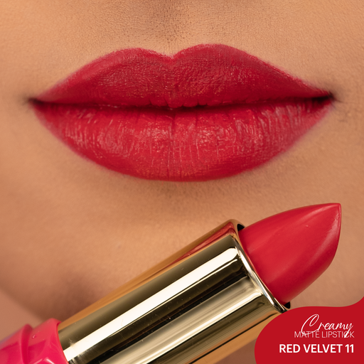 Creamy Matte Lipstick : Red Velvet 11