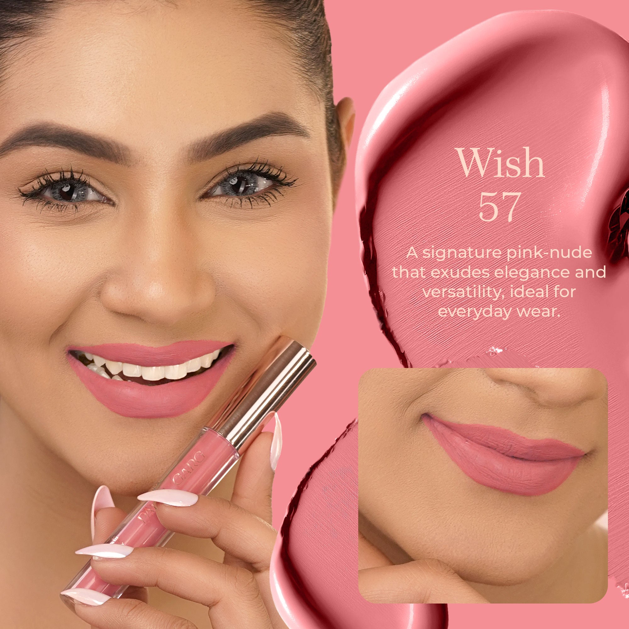 Featherlite Matte Liquid Lipstick: Wish 57