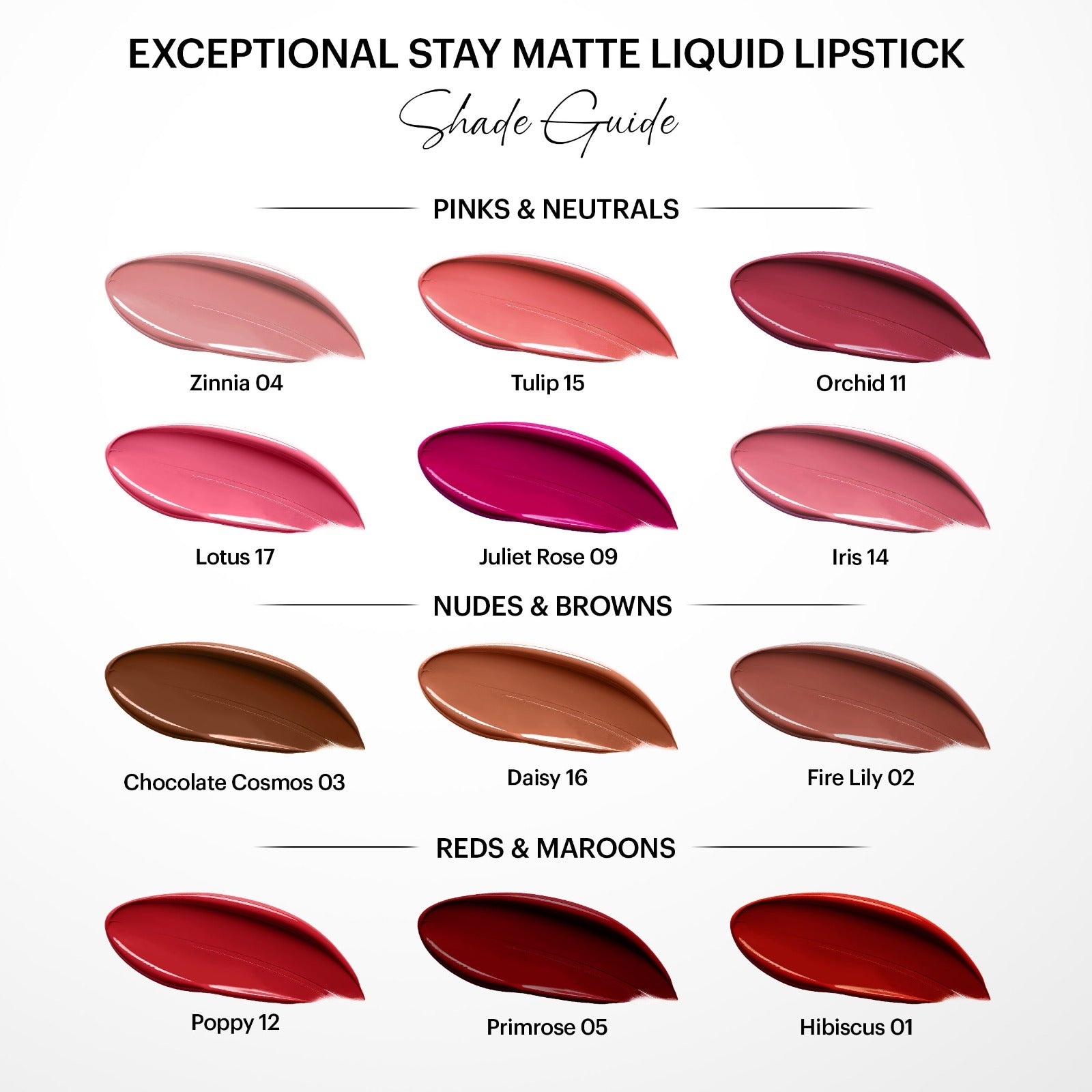 Exceptional Stay Matte Liquid Lipstick Shade: Poppy 12